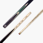 Jonny 8 Ball Vortex 2 Piece 57 Inch English Pool Cue and Case Set with 8.5mm Red Layered Tip