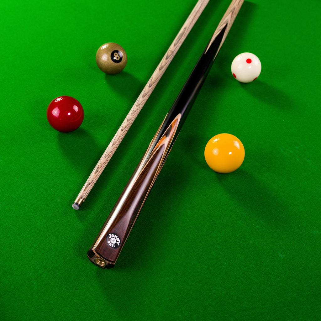 Jonny 8 Ball CLASSIC TIGER 2 Piece Snooker and Pool Cue and Case Set 9mm Tip