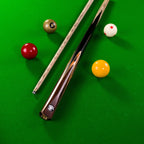 Jonny 8 Ball CLASSIC TIGER 2 Piece Snooker and Pool Cue and Case Set 9mm Tip