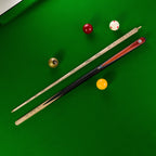 PRO147 PRO MATCH Red 2 Piece Centre Joint Pool Snooker Cue and Case Set 9.5mm Tip