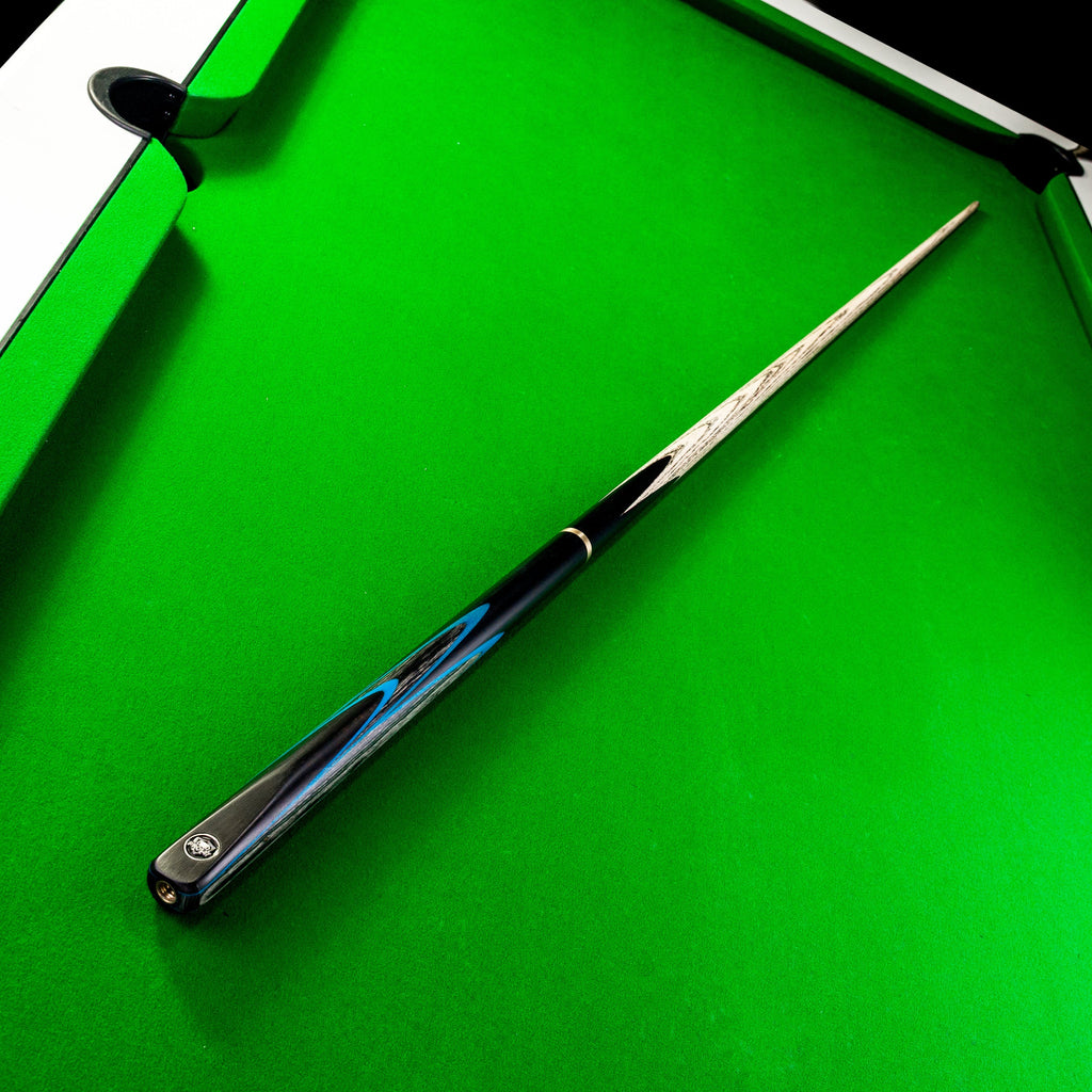 PRO147 Apollo 58 Inch 3/4 Jointed Hand Spliced Premium Snooker and Pool Cue and Case Set 9.5mm Tip