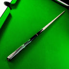 PRO147 Apollo 58 Inch 3/4 Jointed Hand Spliced Premium Snooker and Pool Cue and Case Set 9.5mm Tip