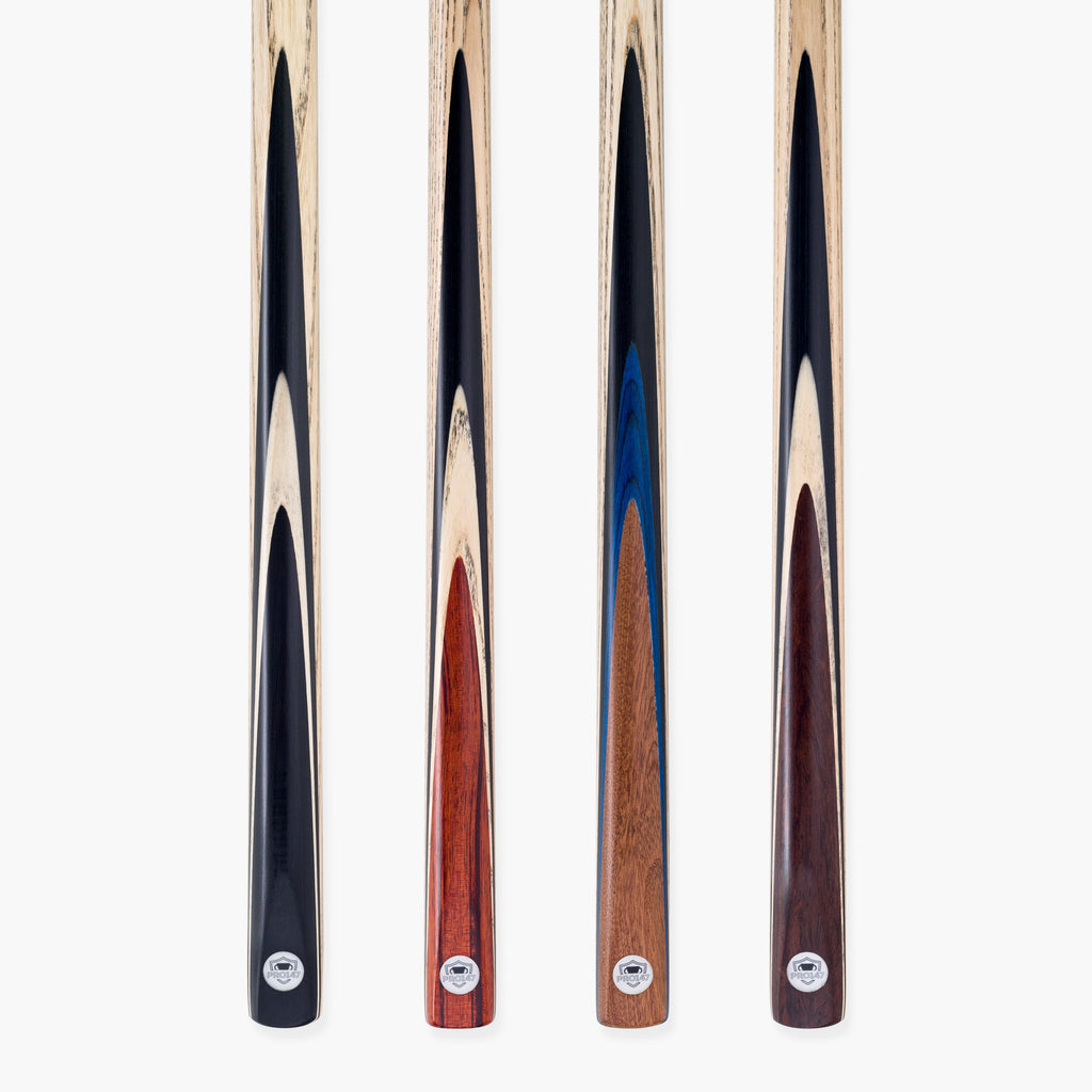 PRO147 Pro Match Sapphire 2 Piece Snooker Pool Cue and Case Set 9.5mm Tip
