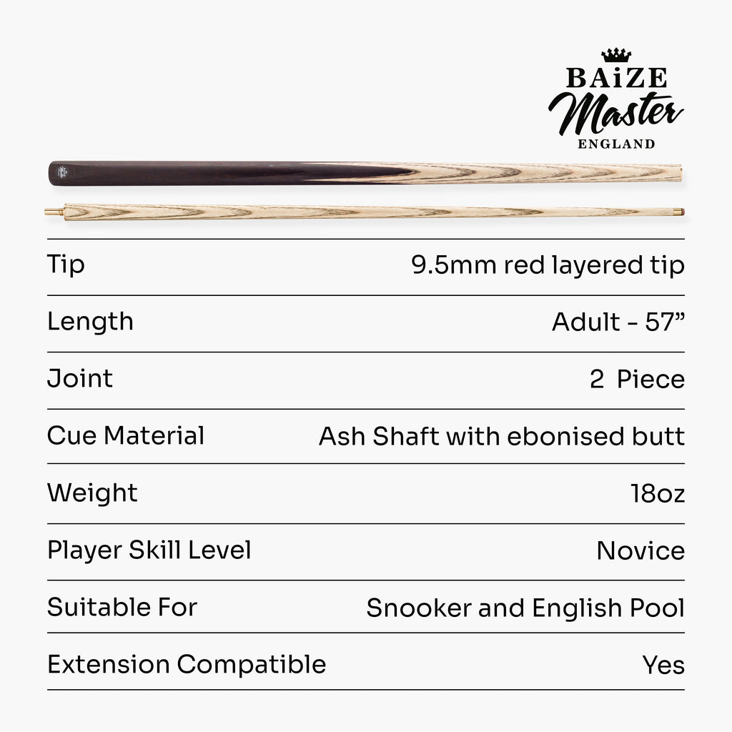 Baize Master Challenger cue and case set