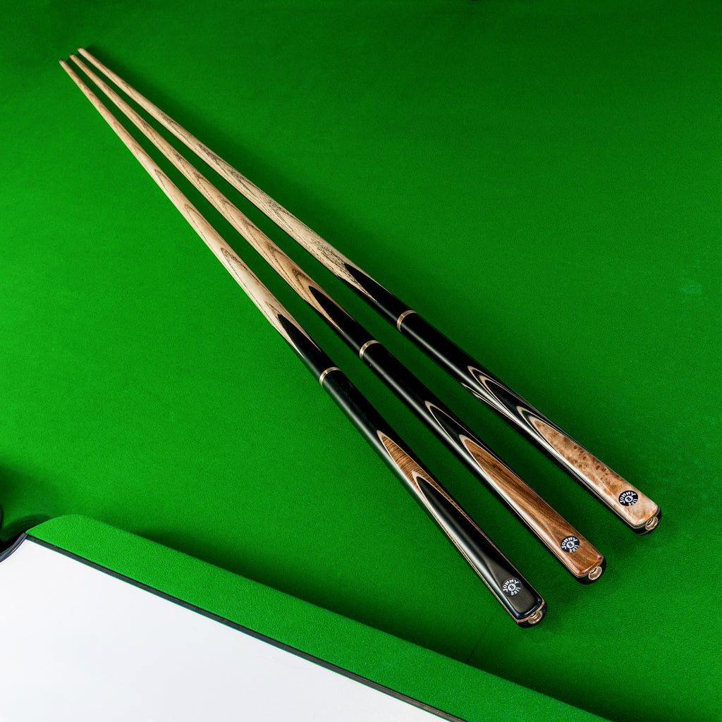 Jonny 8 Ball Pearl Series 3/4 Joint Cue and Case Set with 8mm Professional Layered Leather Tip