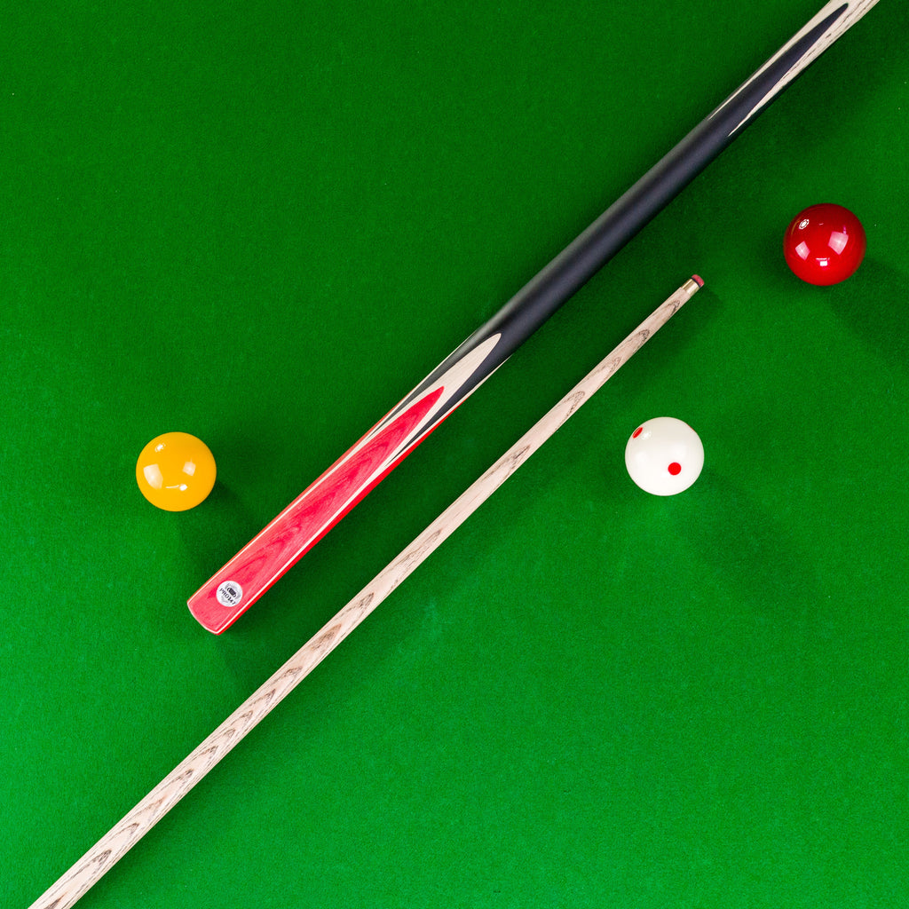 PRO147 Windsor 57 Inch 2 Piece Ash Snooker and Pool Cue with 9.5mm Tip