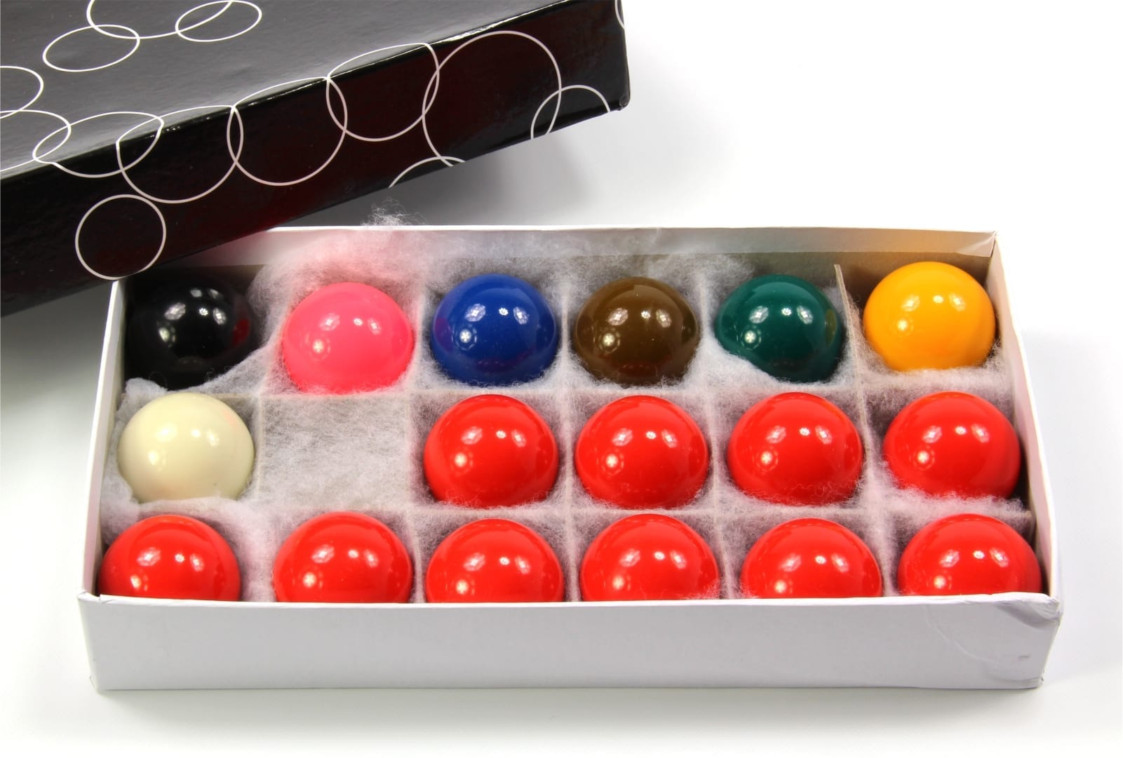 Kids Small ECONOMY SNOOKER 17 Ball Set - 1 5/8Inch (41mm)