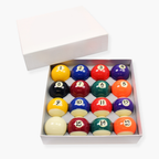 Funky Chalk 41mm junior spots and stripes pool balls