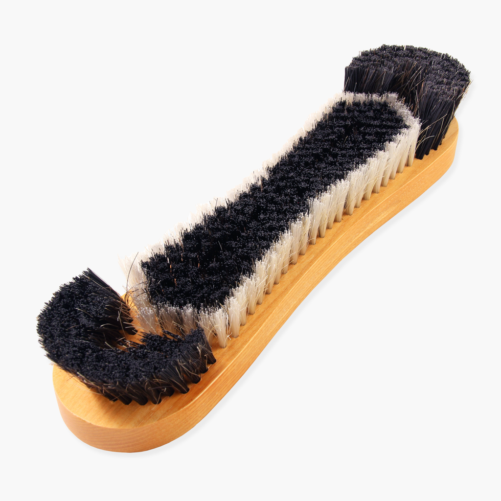 12-inch hourglass nylon table brush