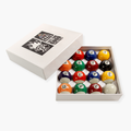 Jonny 8 Ball 41mm junior spots and stripes pool balls