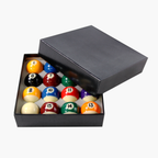 PREMIUM GRADE 2" Inch (50.8mm) Spots and Stripes English Pool Balls + 1 7/8 Inch Cue Ball - Perfect for Home Tables and Coin-operated Tables
