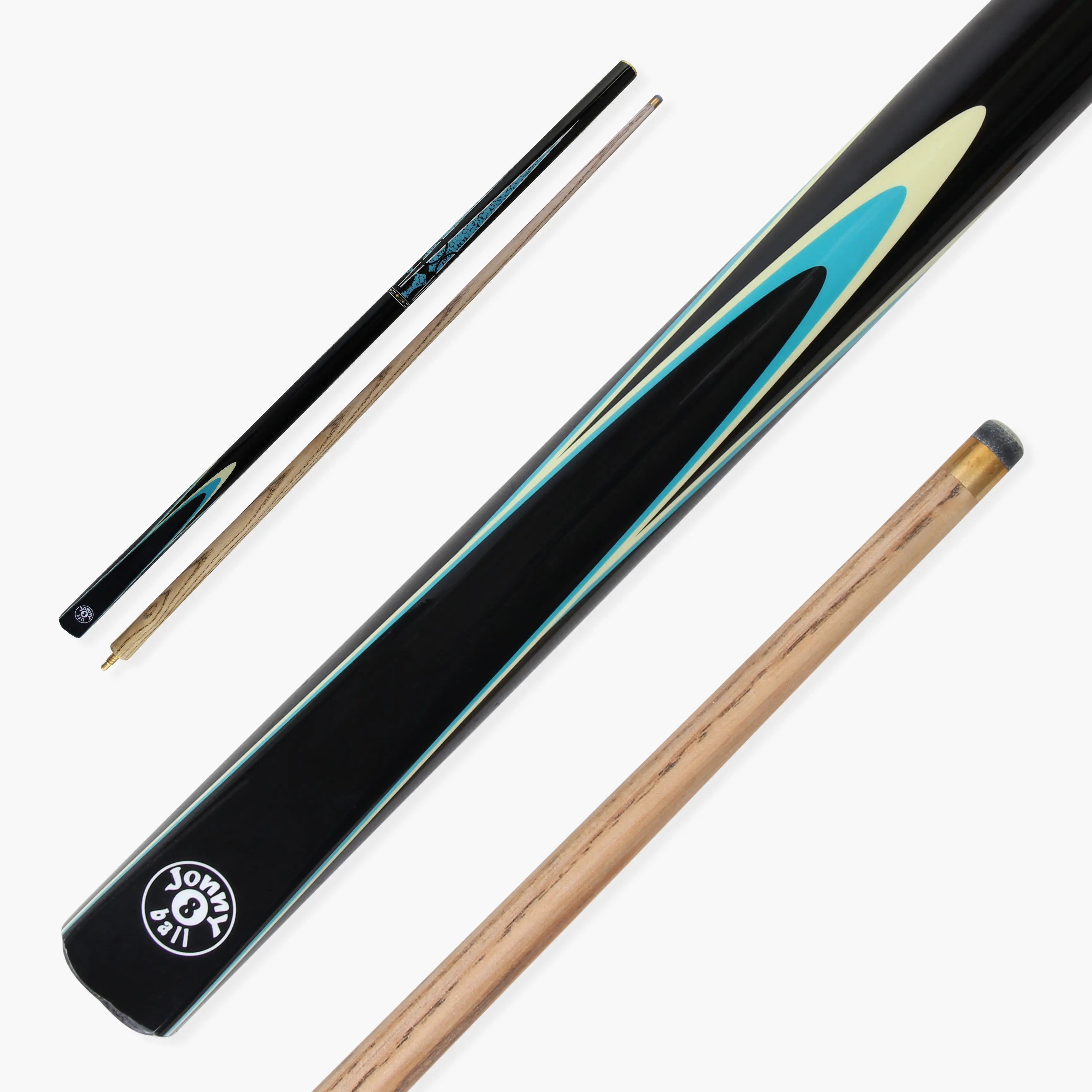 Jonny 8 Ball Trident 57-inch 2-piece cue Cue + Case