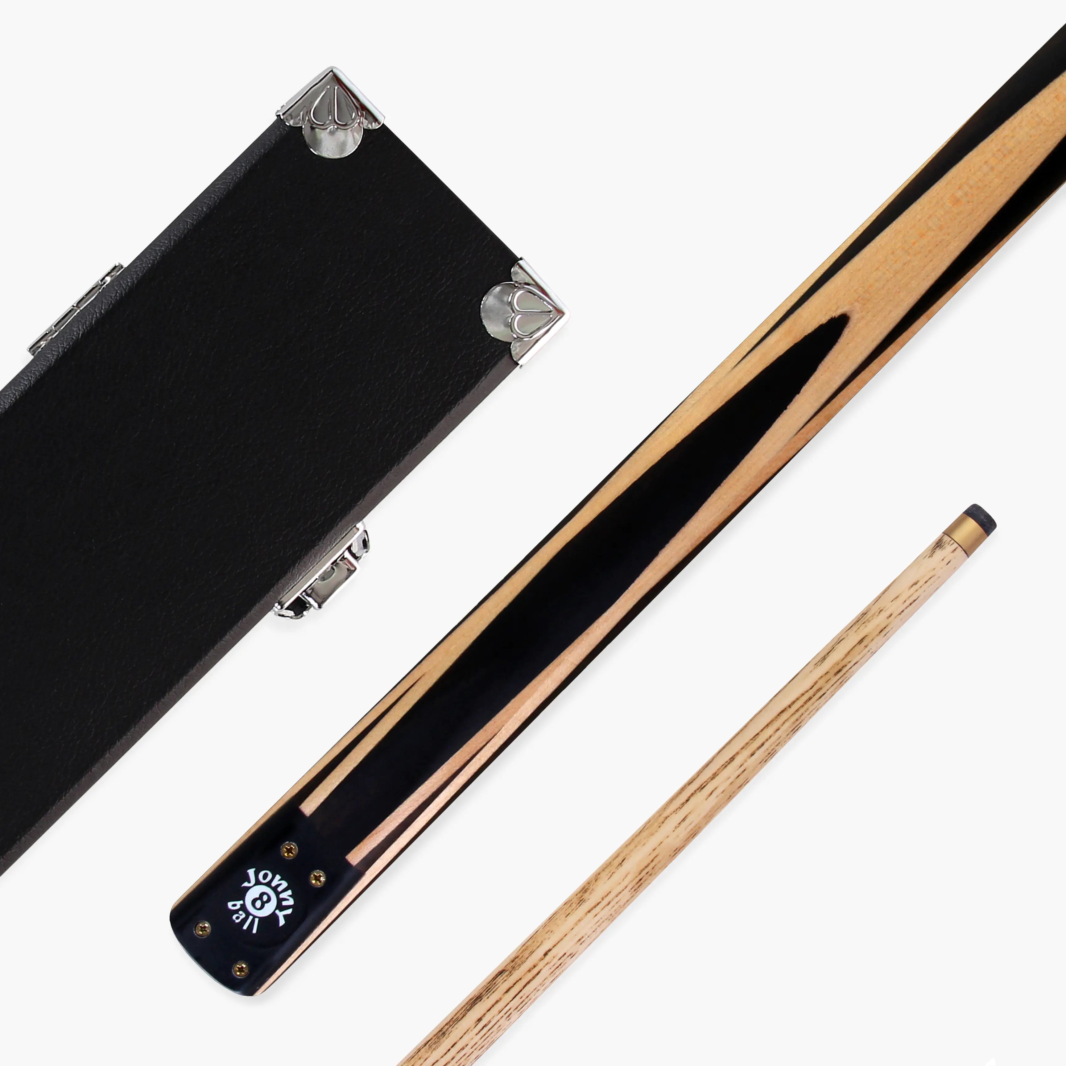 Jonny 8 Ball adjustable 57-inch 3-piece cue and hard case Cue + Case