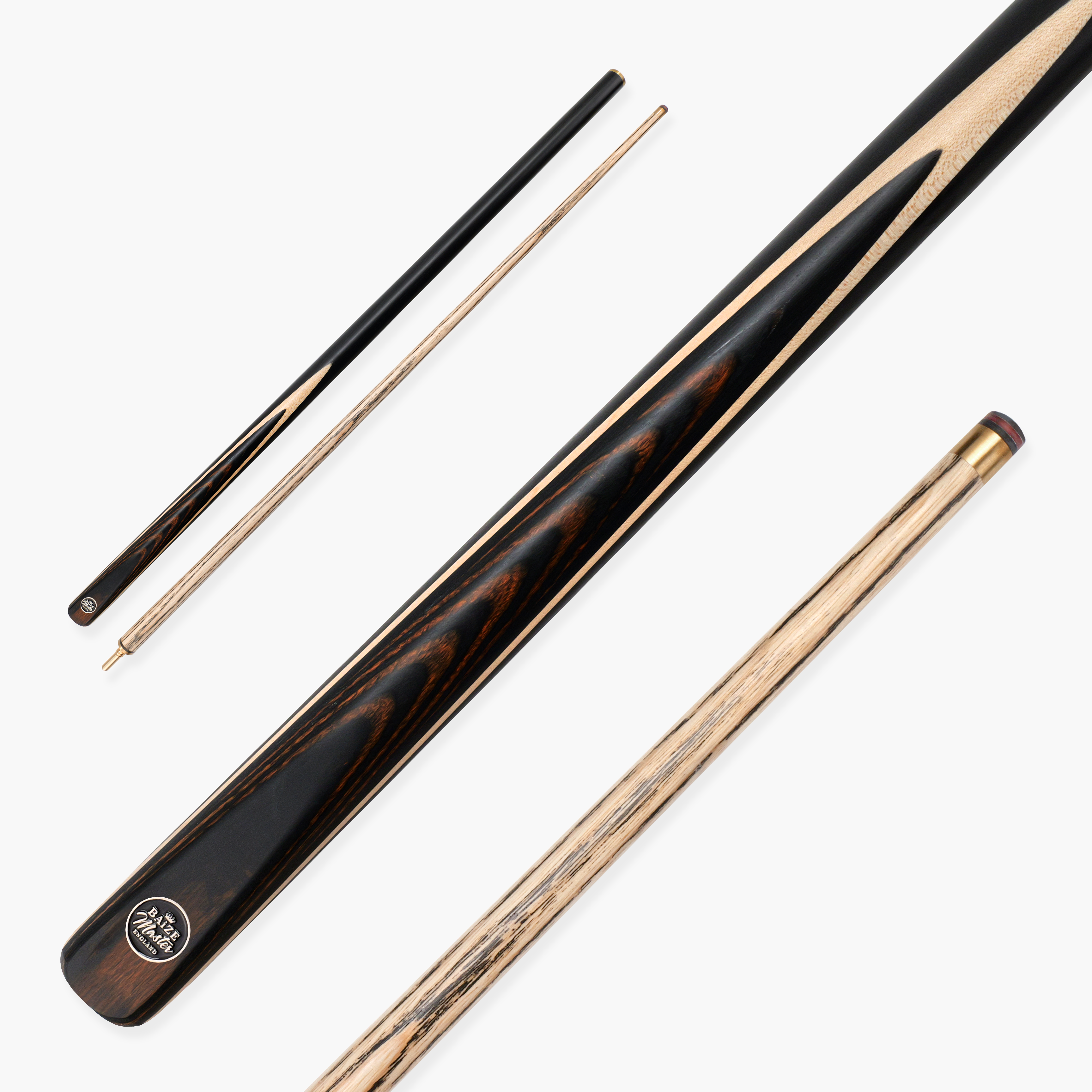 Baize Master Blackline Classic 2-piece snooker cue Cue + Case