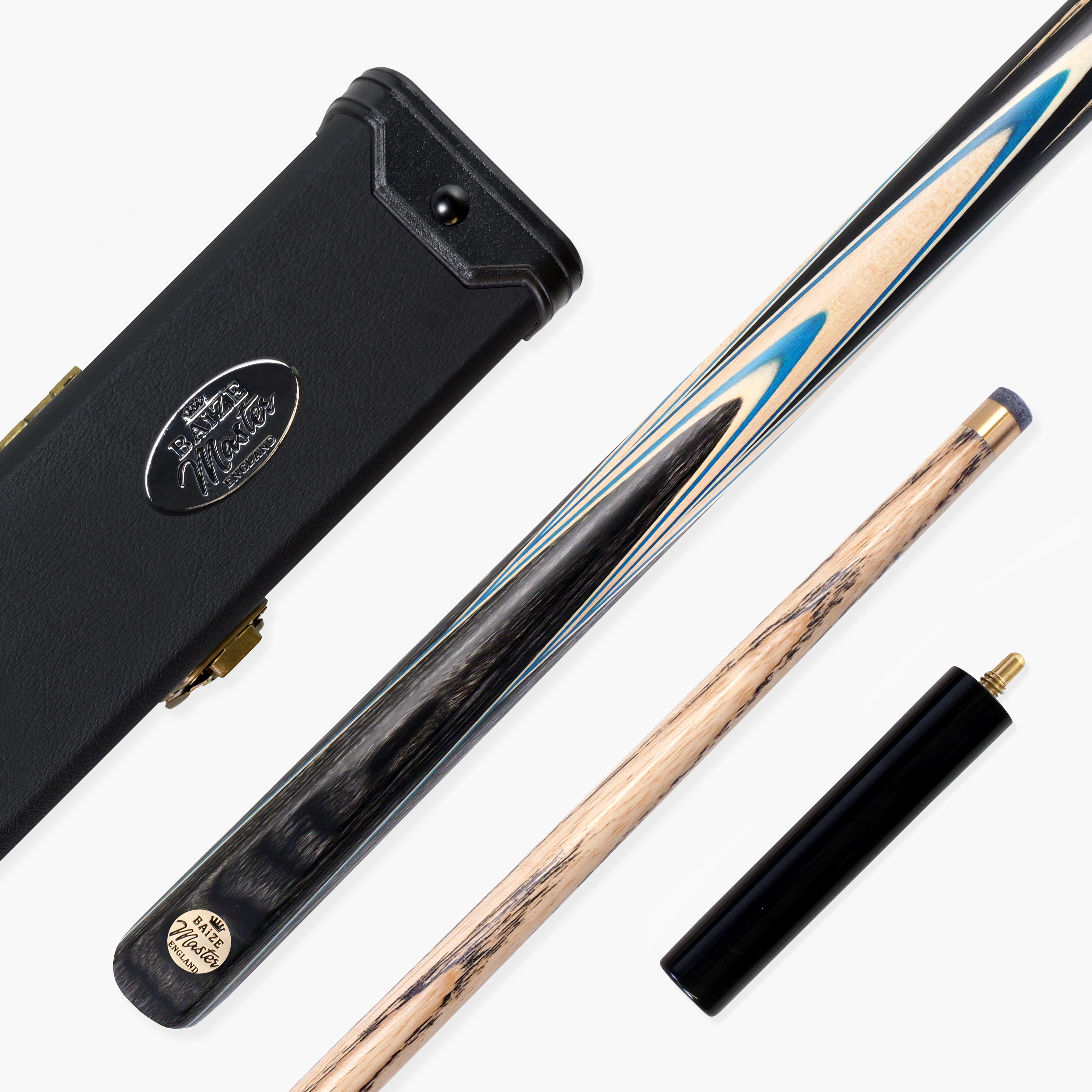 Baize Master Cobalt Marksman cue and case set Cue + Case