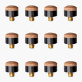 11mm screw-on cue tips - 12 pack