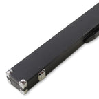 2-piece cue case with chalk compartment