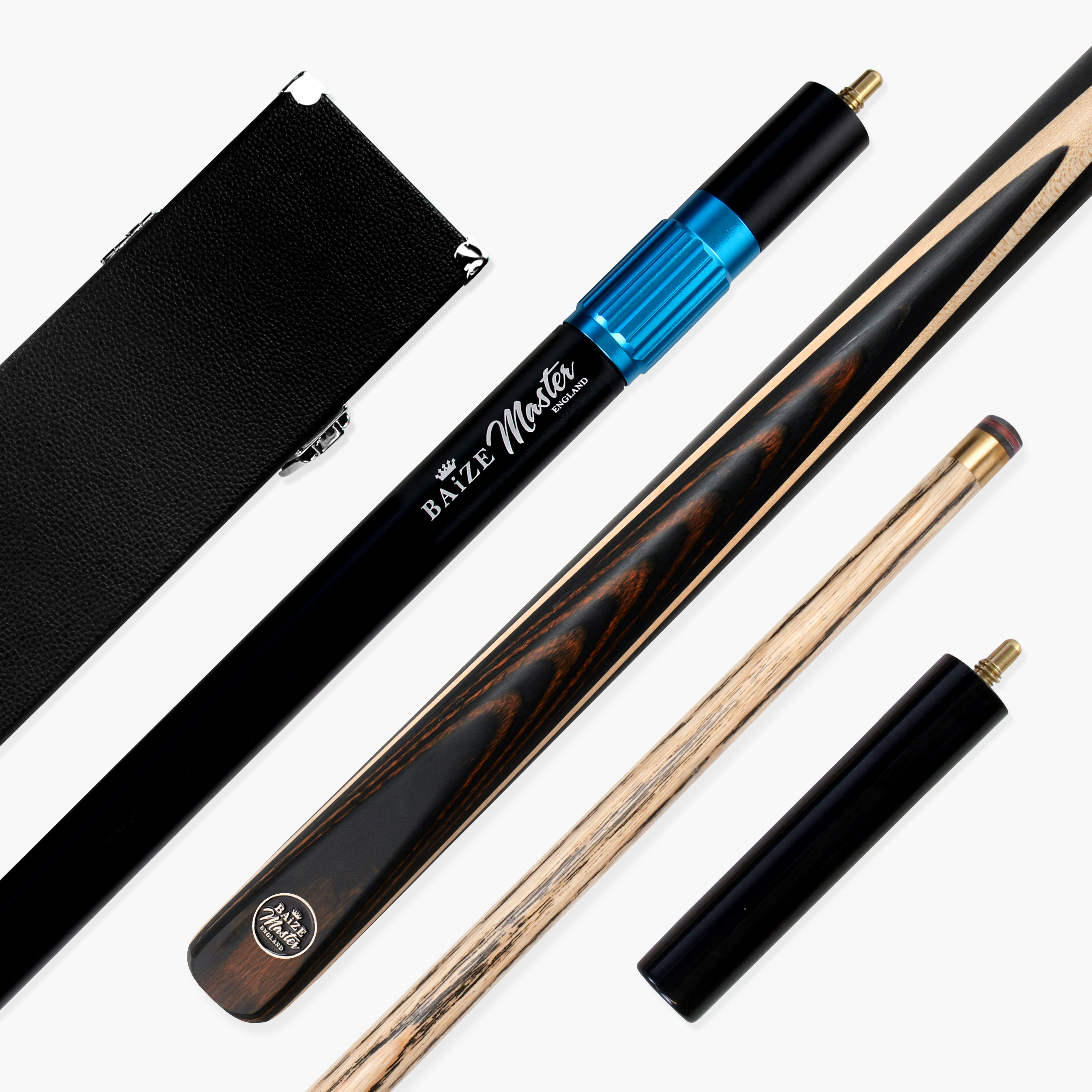 Baize Master Blackline Classic snooker cue and case set Cue + Case