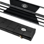 Baize Master wide 1-piece patch cue case - 3 cues Cue + Case