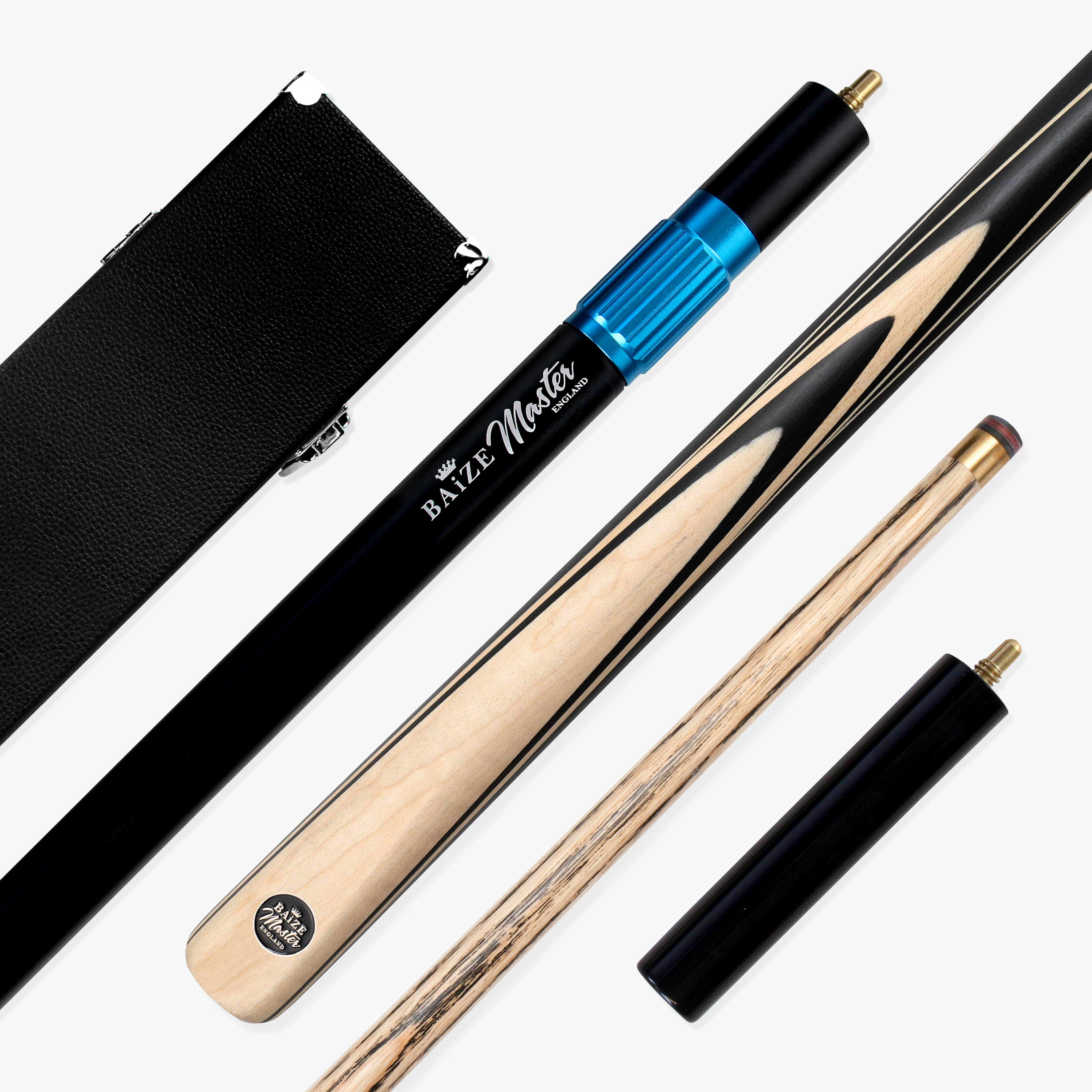 Baize Master Blackline Elite cue and case set Cue + Case