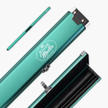 Baize Master Prestige 1-piece metal cue case - 2 cues