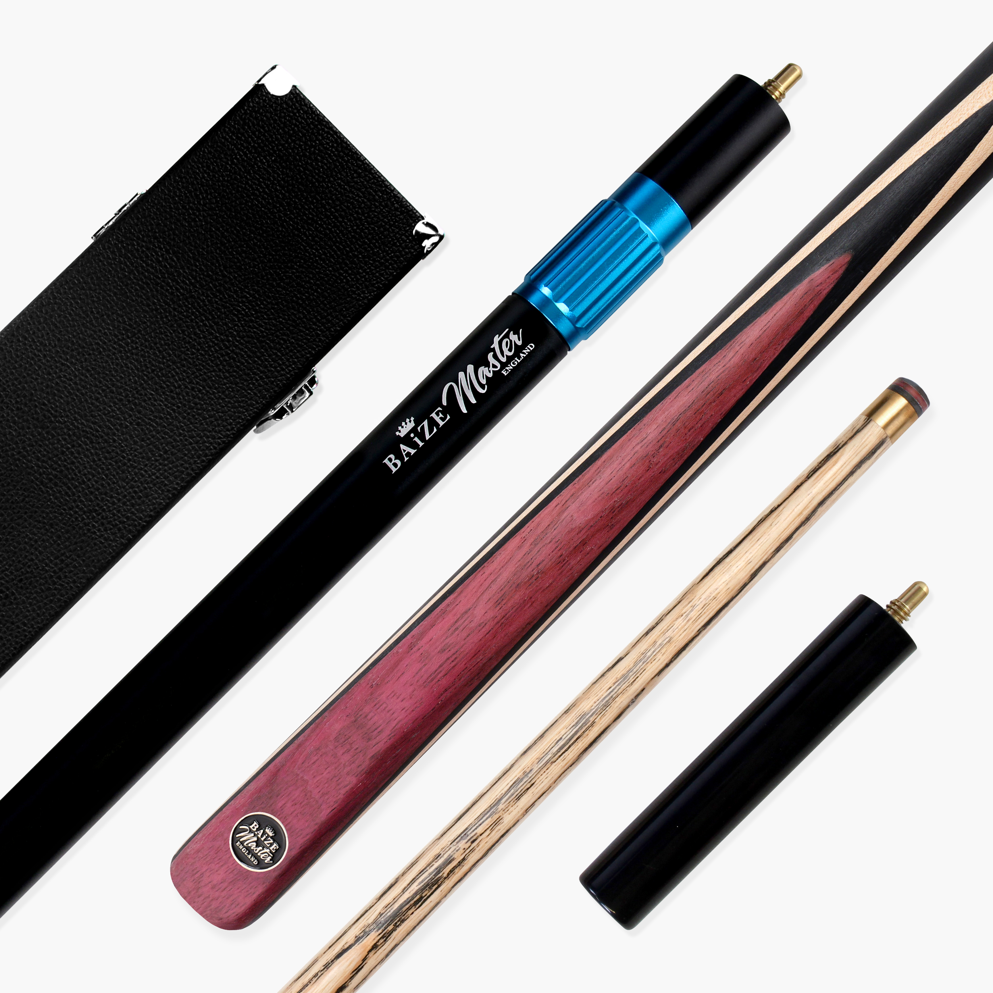 Baize Master Blackline Classic snooker cue and case set Cue + Case