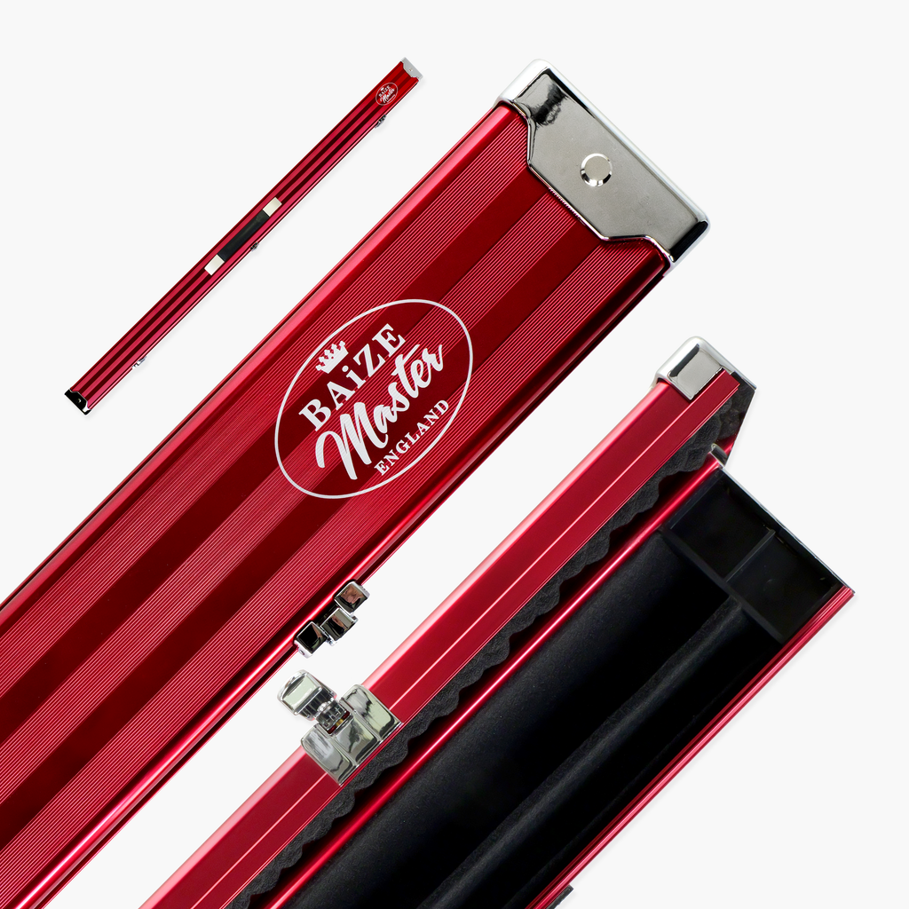 Baize Master Pro Line red 3/4 cue case