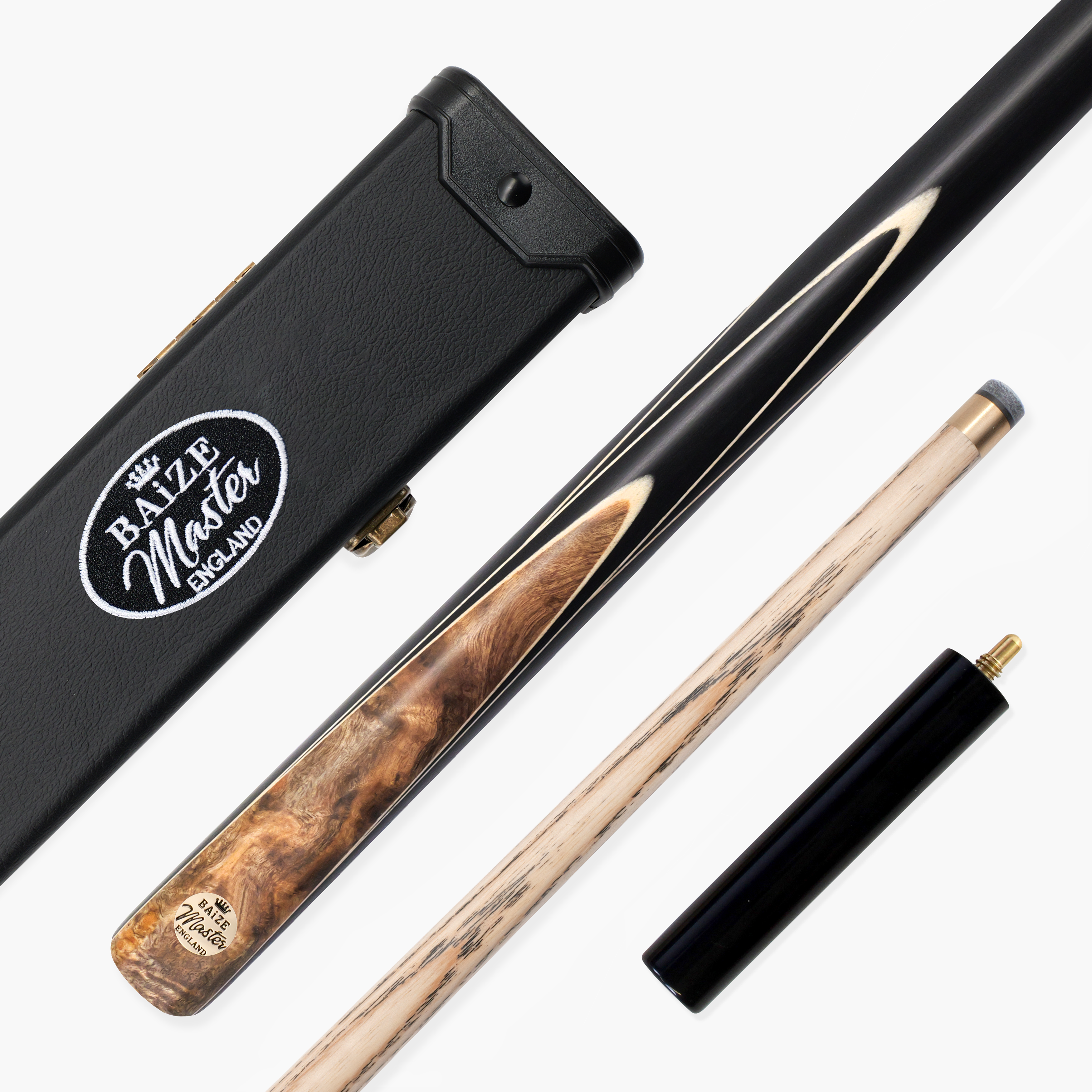Baize Master Marble Marksman cue and case set
