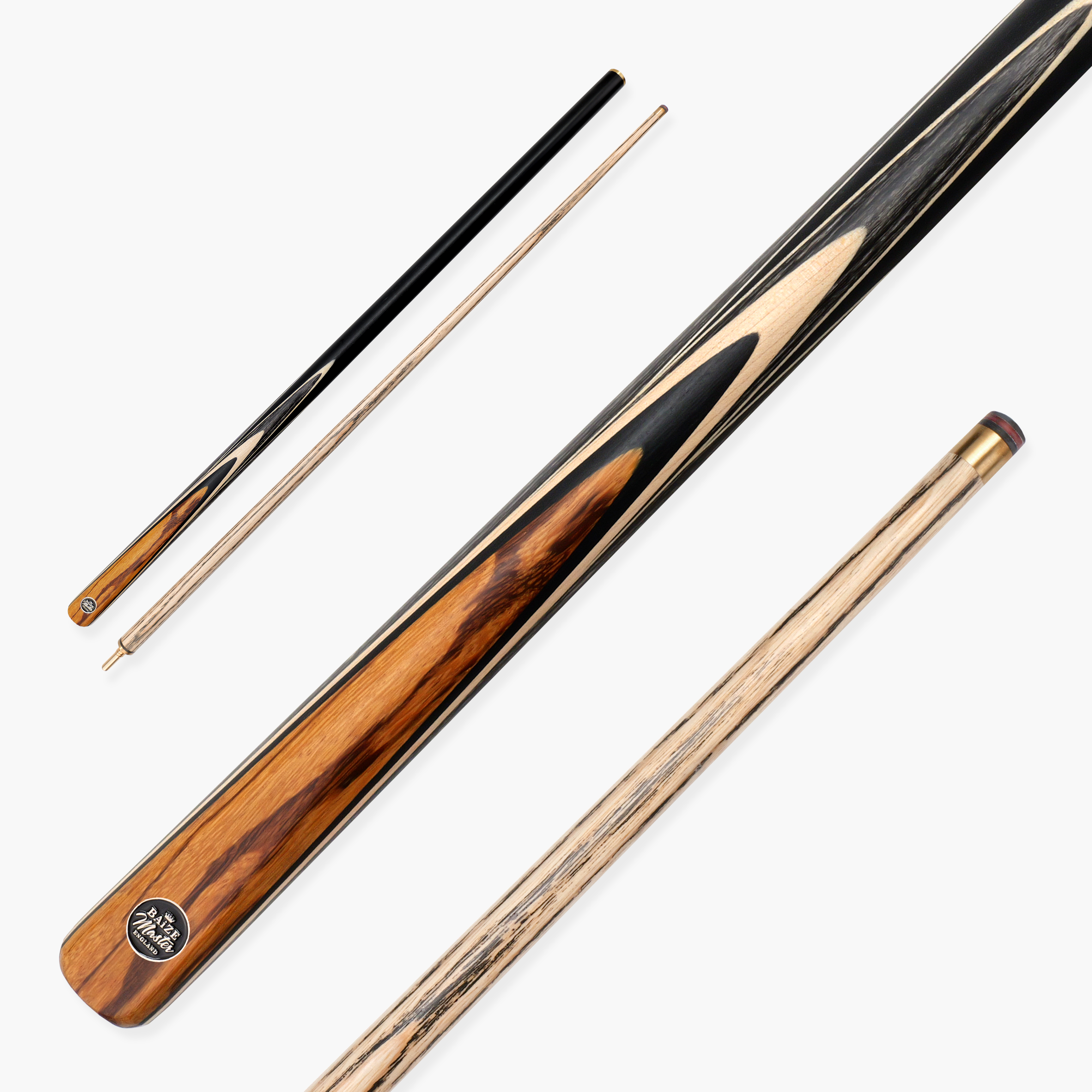Baize Master Blackline Elite 2-piece snooker cue Cue + Case