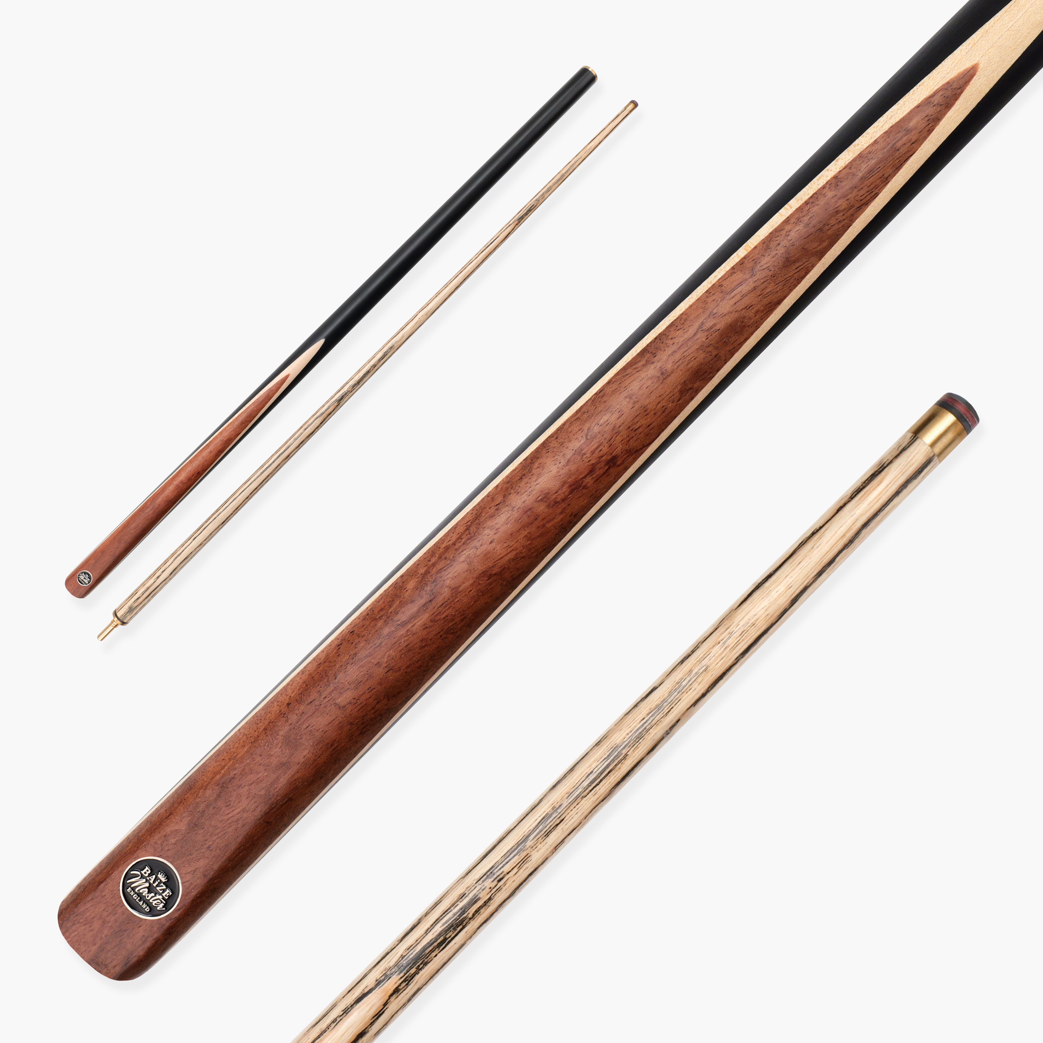 Baize Master Blackline Classic 2-piece snooker cue Cue + Case