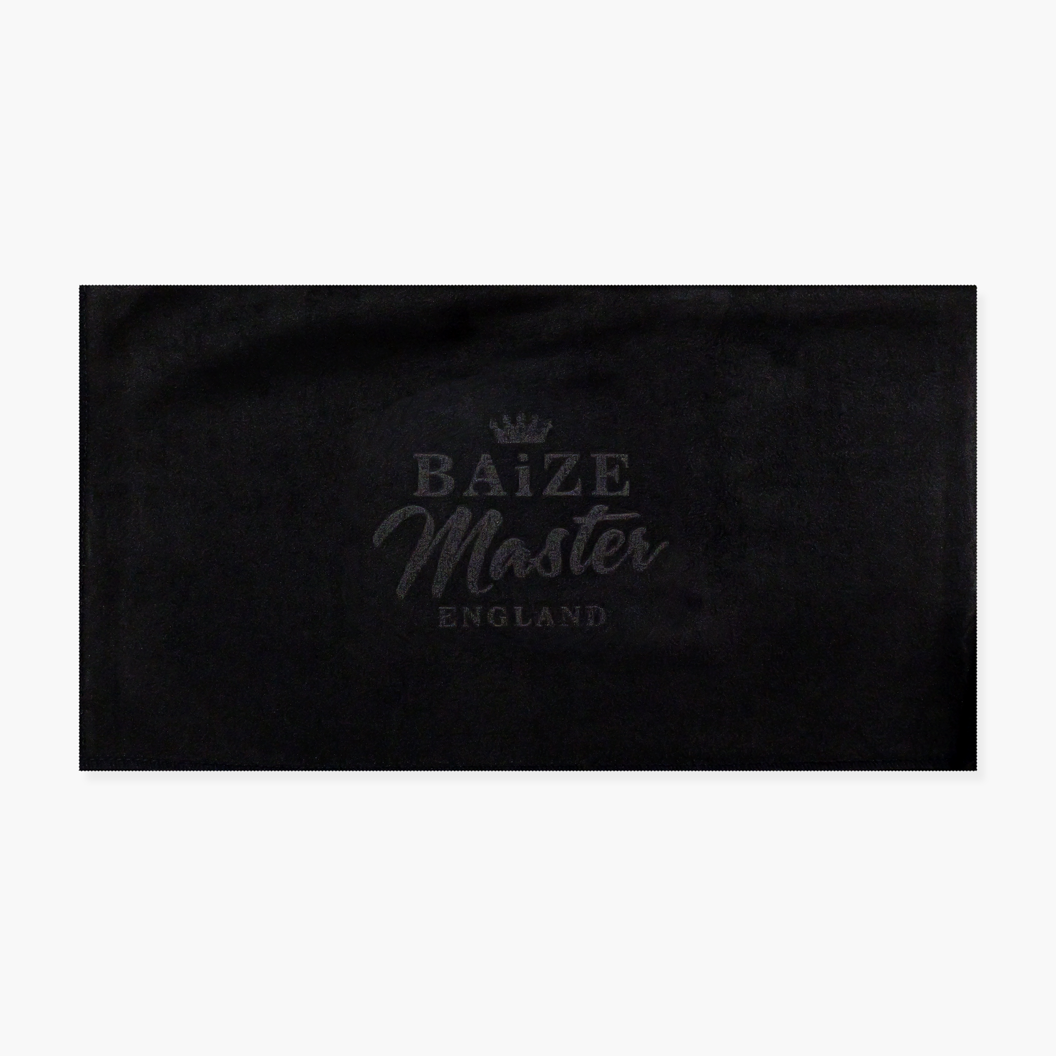 Baize Master MicroSuede black cue towel - 40cm x 25cm