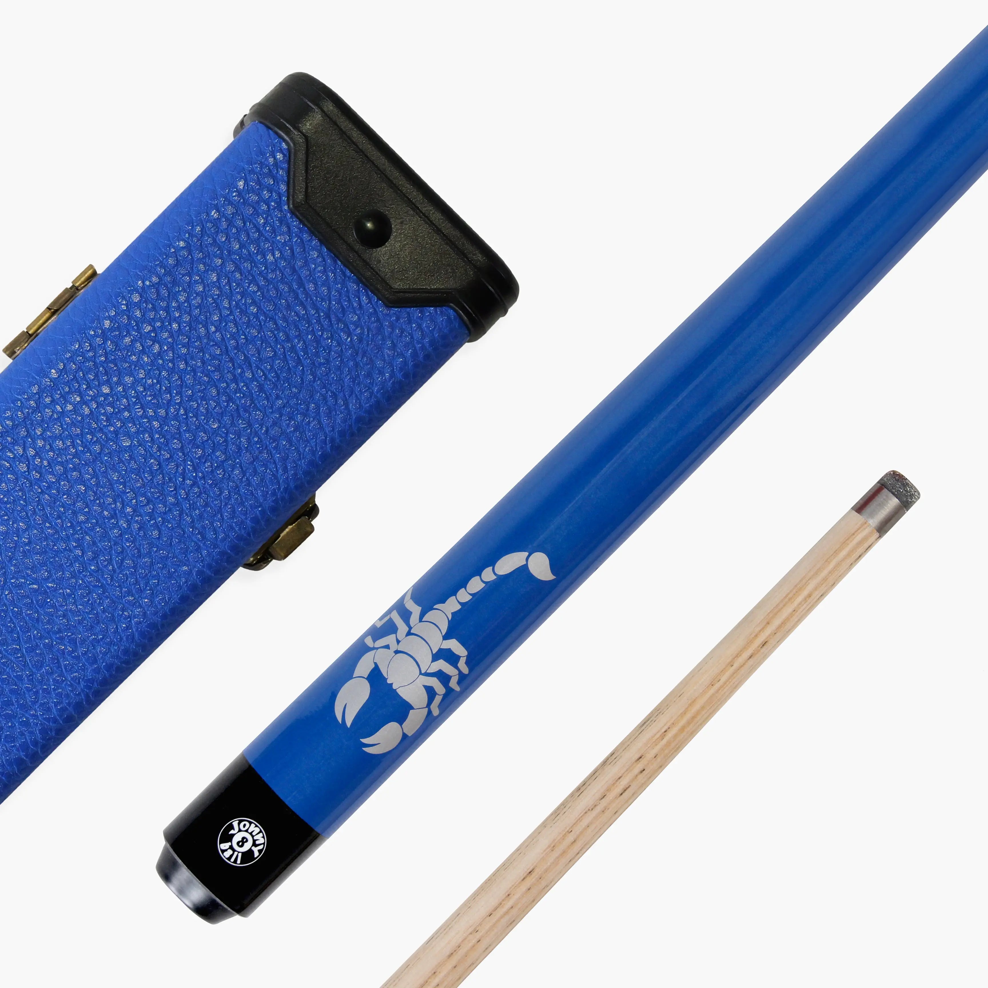 Jonny 8 Ball Scorpion 57-inch cue and hard case Cue + Case