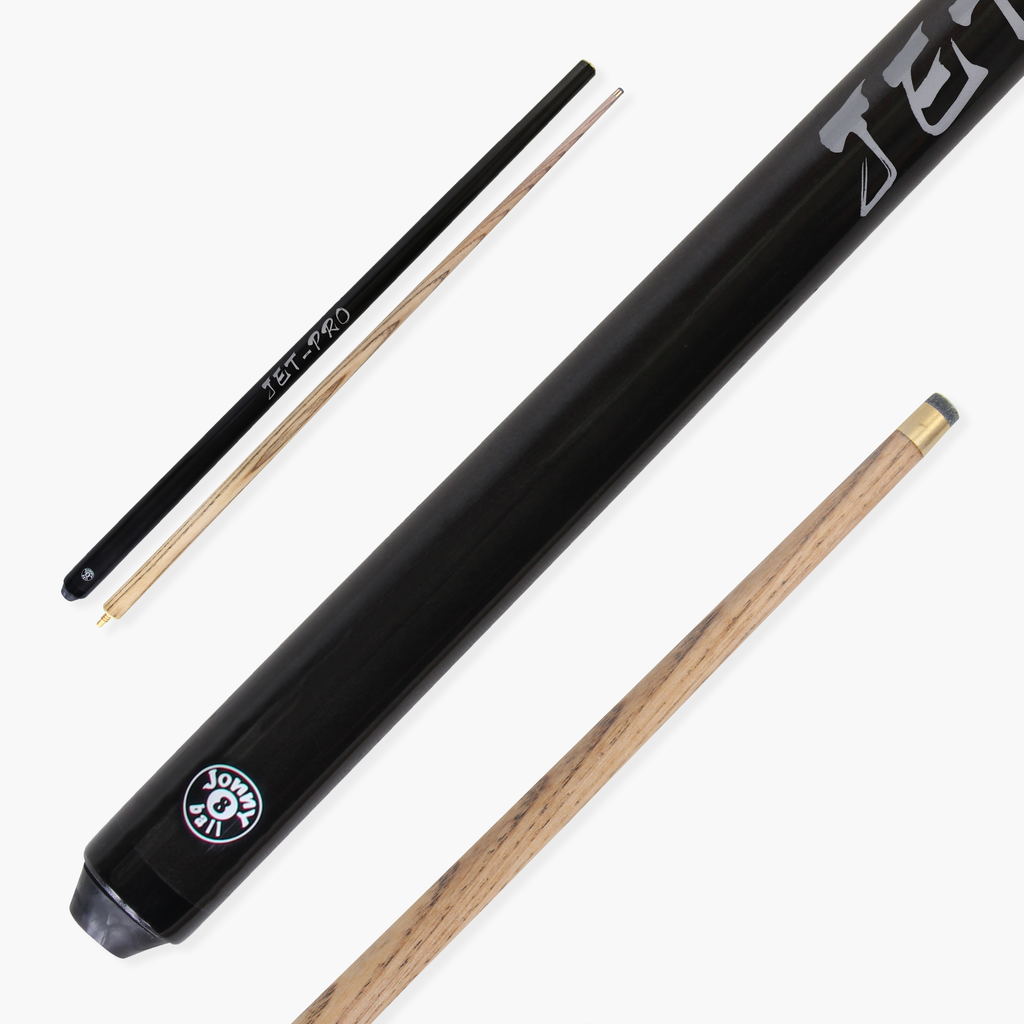 Jonny 8 Ball Black Jet-Pro 57-inch pool cue