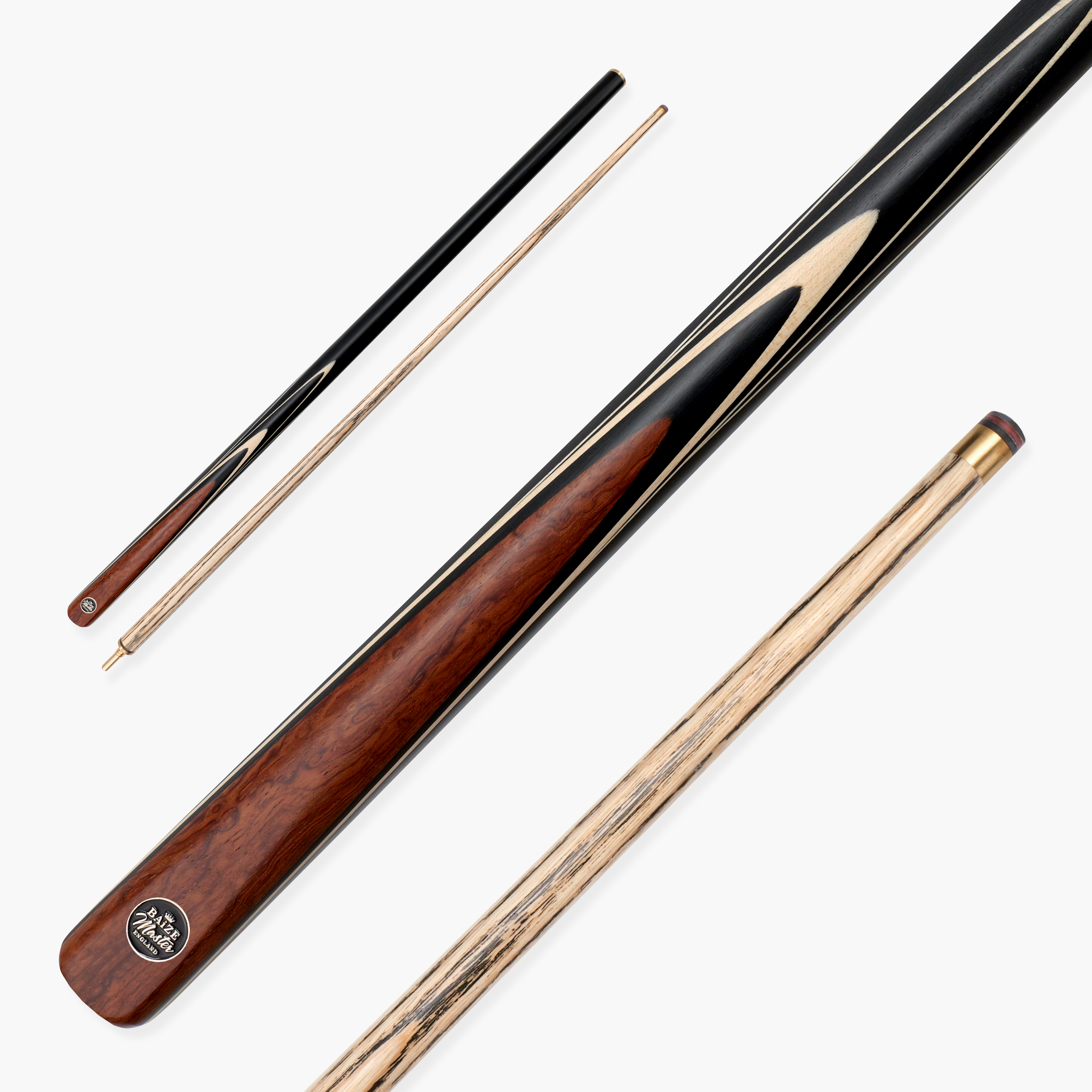 Baize Master Blackline Elite 2-piece snooker cue Cue + Case