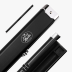 Baize Master Prestige Pro-Lock 1-piece metal cue case - 2 cues