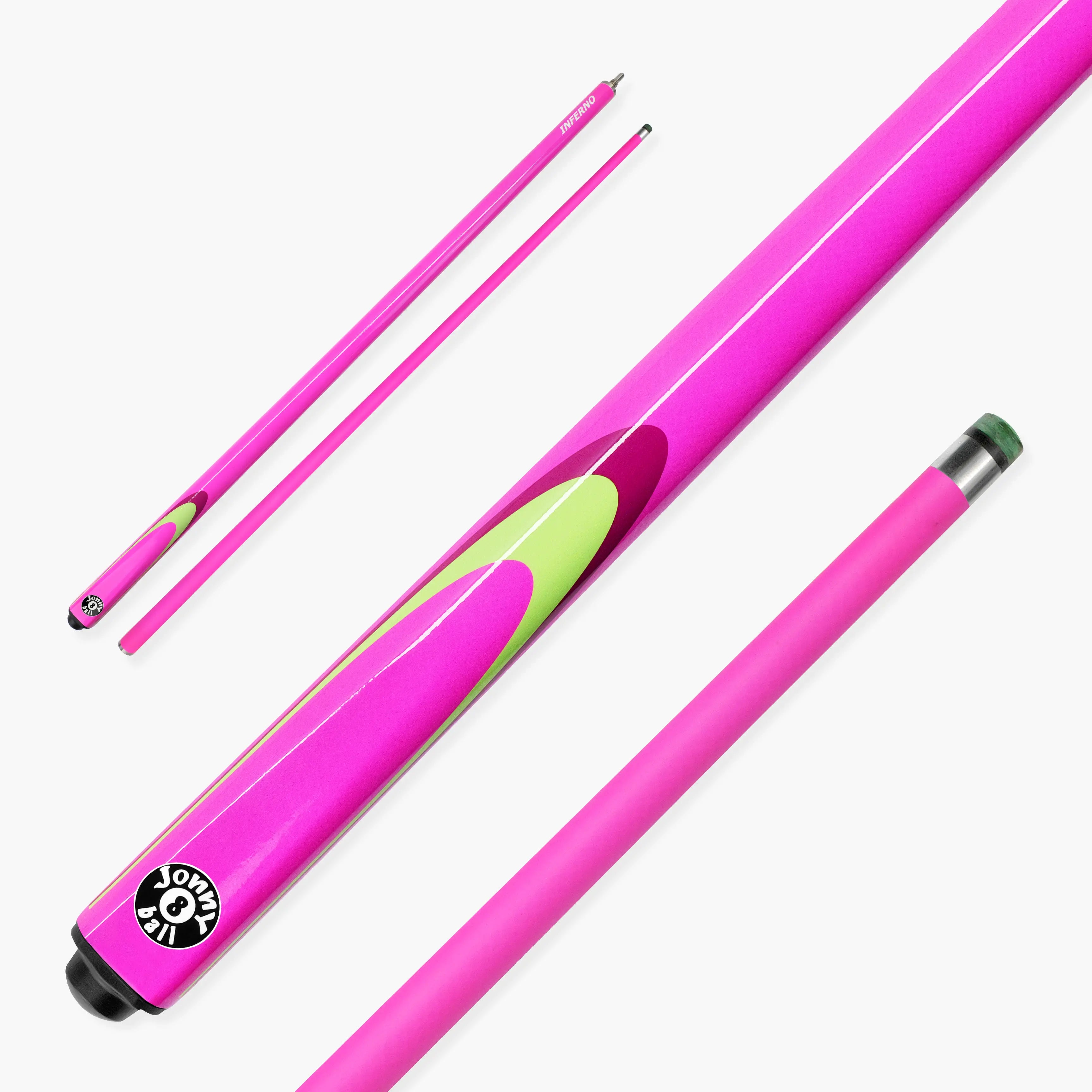 Jonny 8 Ball Inferno 2-piece graphite cue Cue + Case