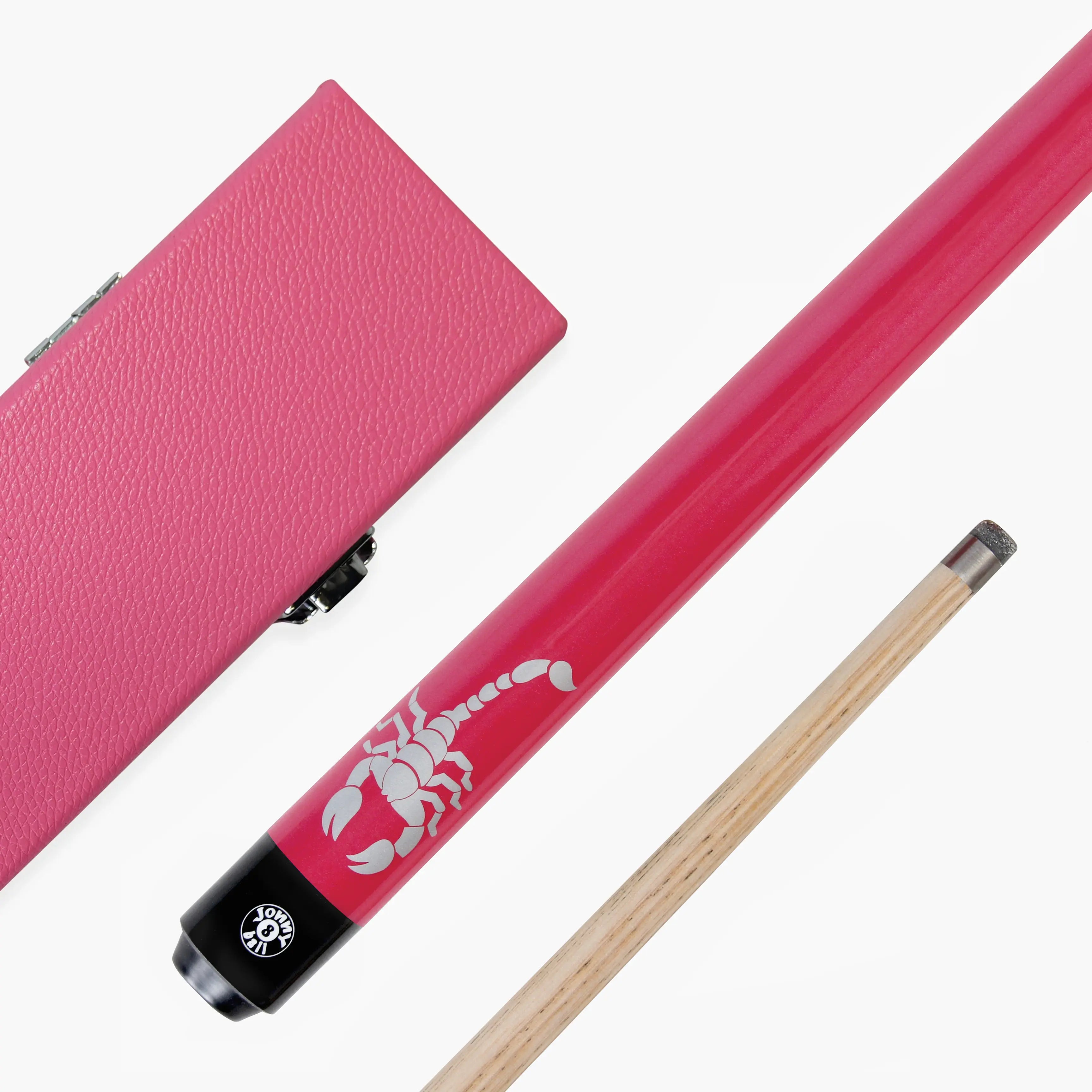 Jonny 8 Ball Scorpion 57-inch cue and hard case Cue + Case