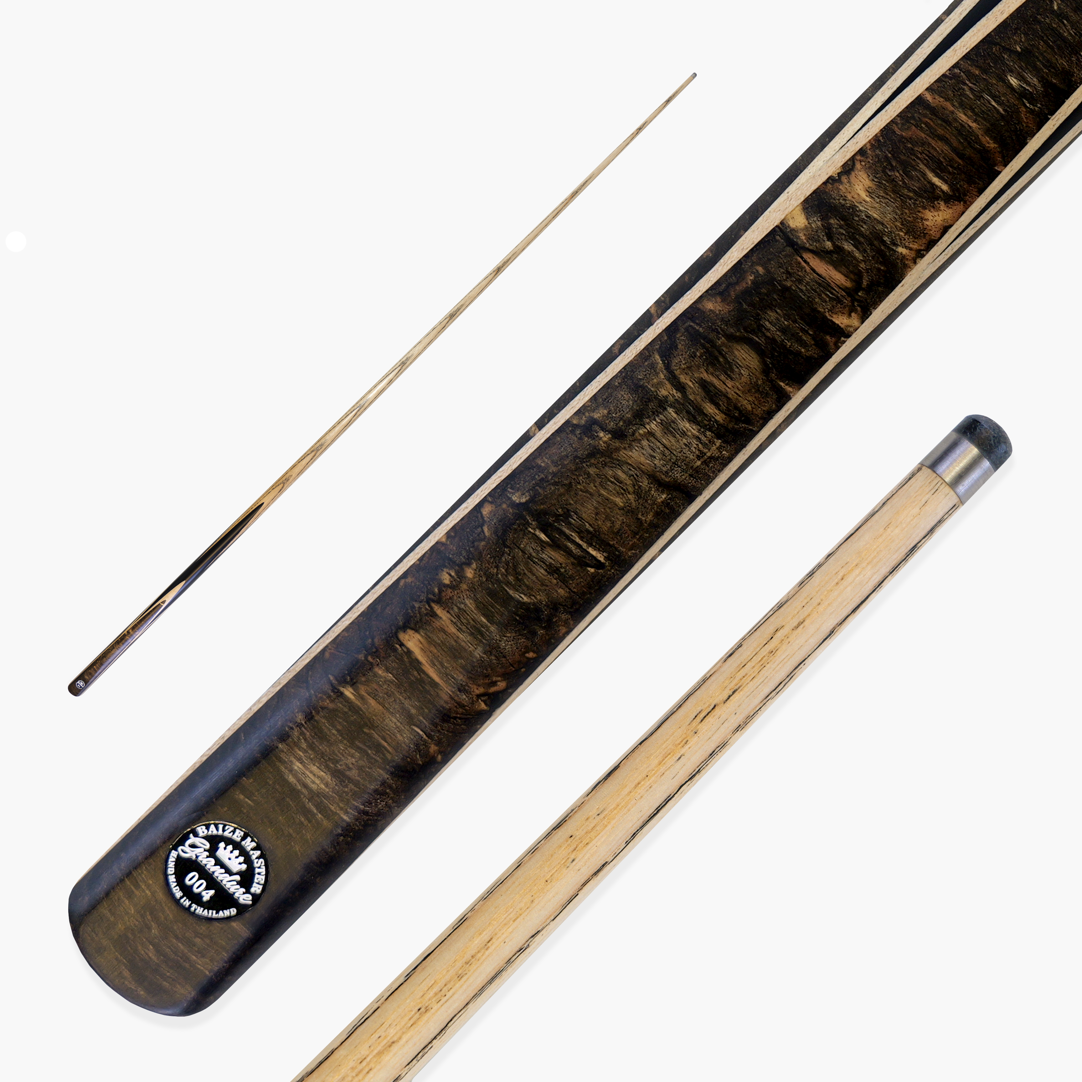 Baize Master Grandure #004 one-piece pool cue - 8mm tip