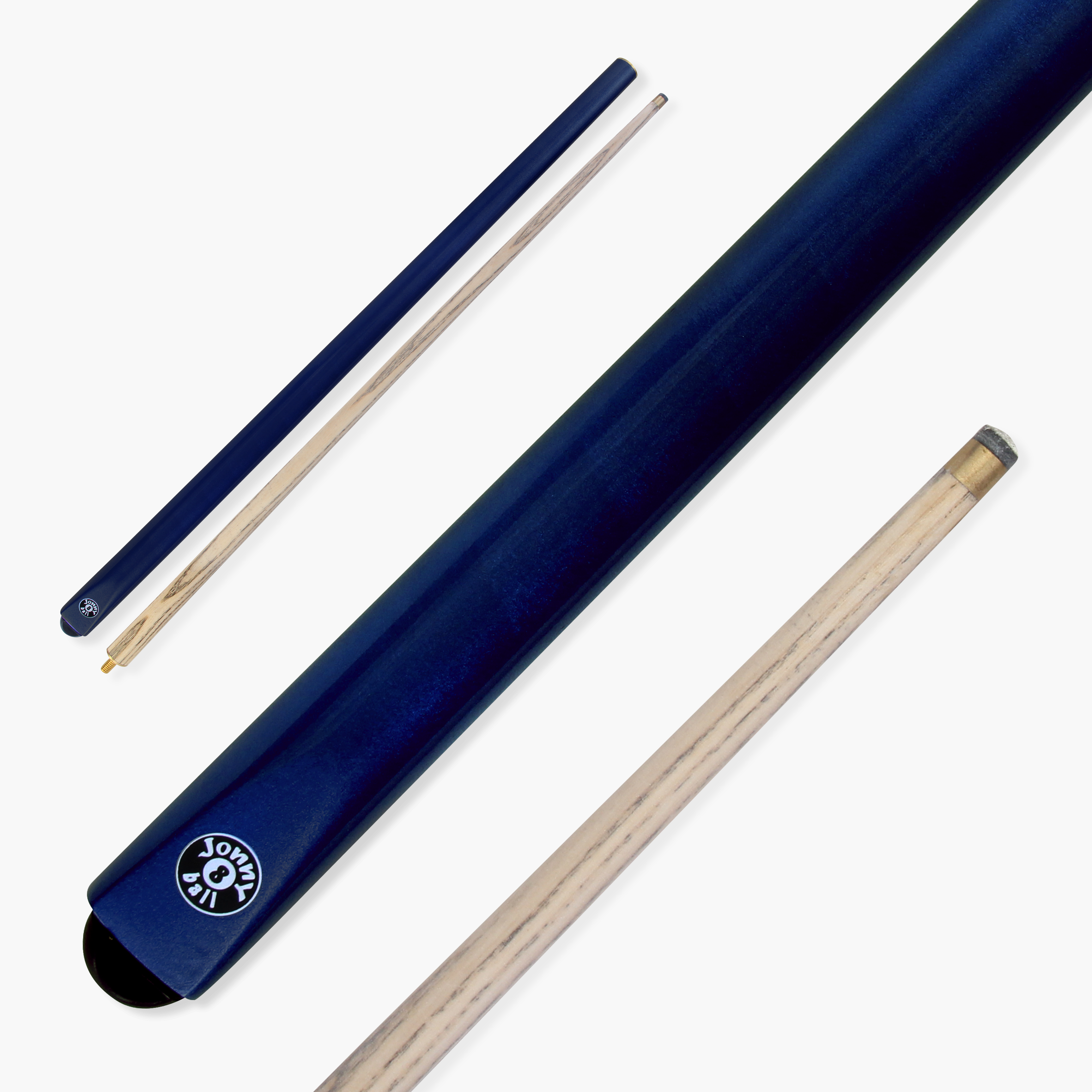 Jonny 8 Ball Metallic E-Series 2-piece cue Cue + Case