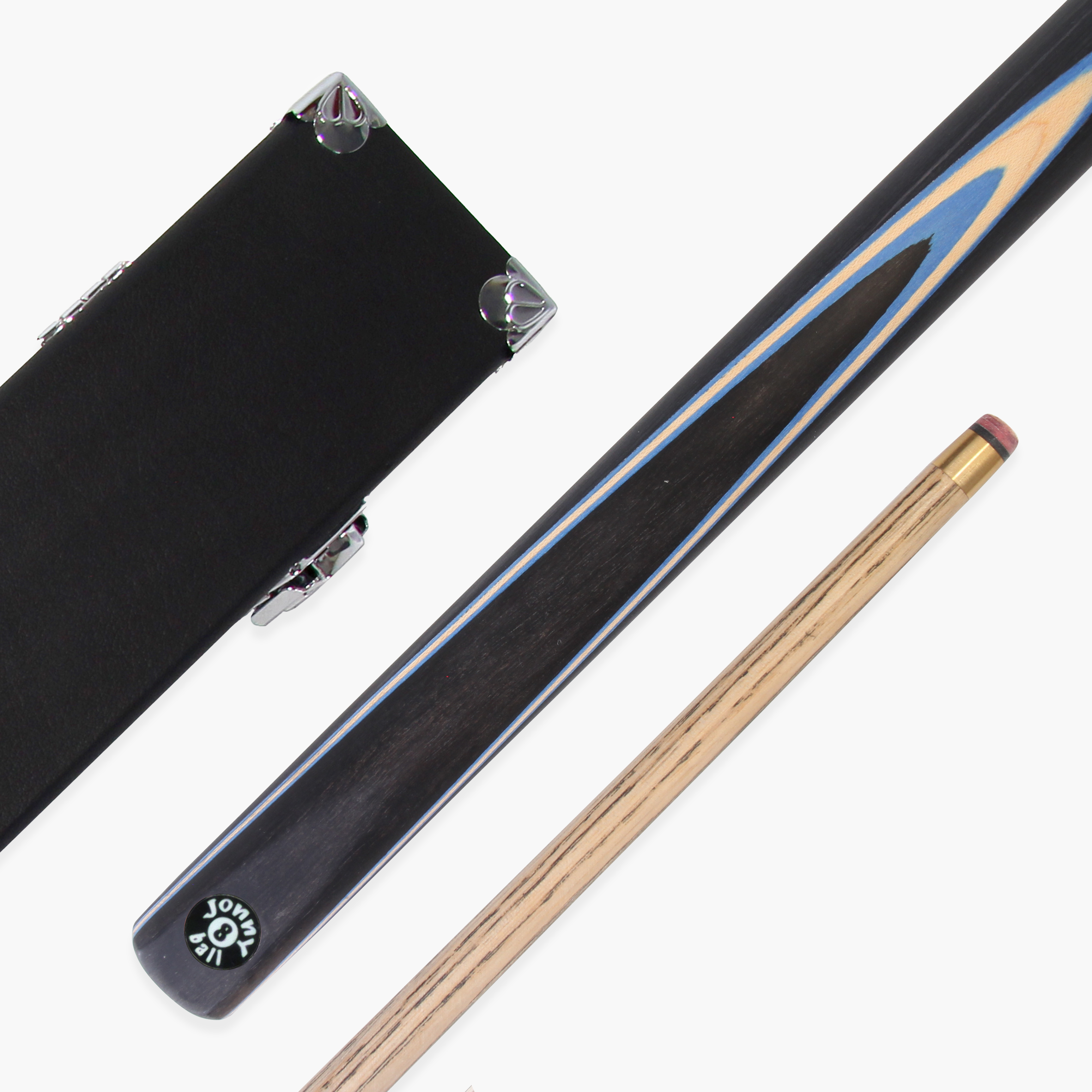 Jonny 8 Ball Challenger cue and hard case set Cue + Case