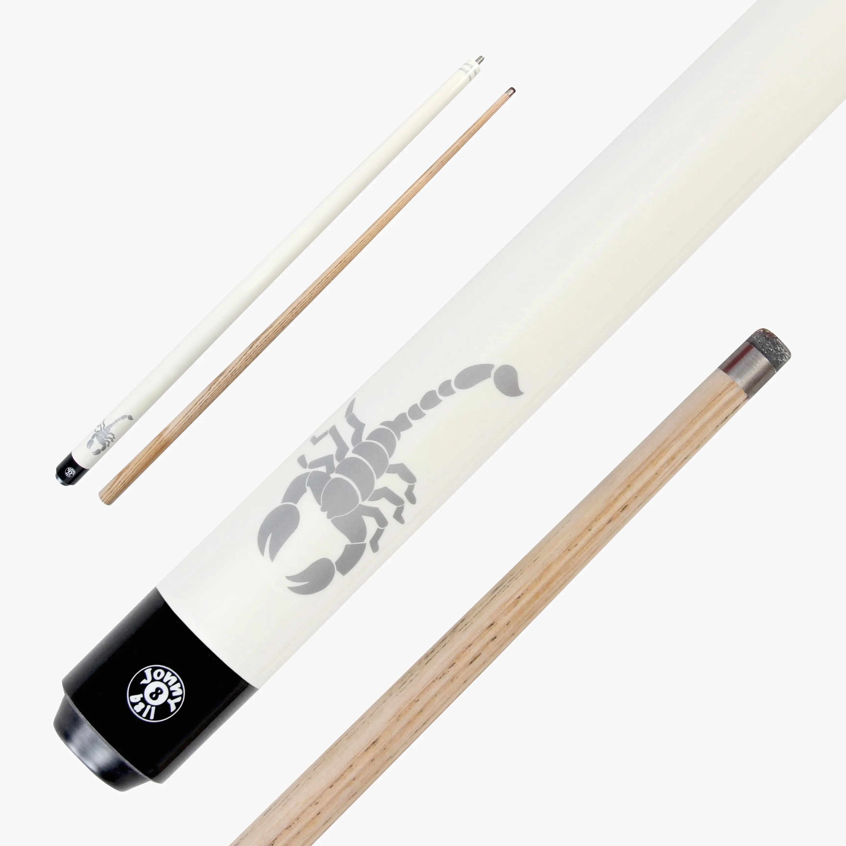 Jonny 8 Ball Scorpion 57-inch 2-piece cue Cue + Case