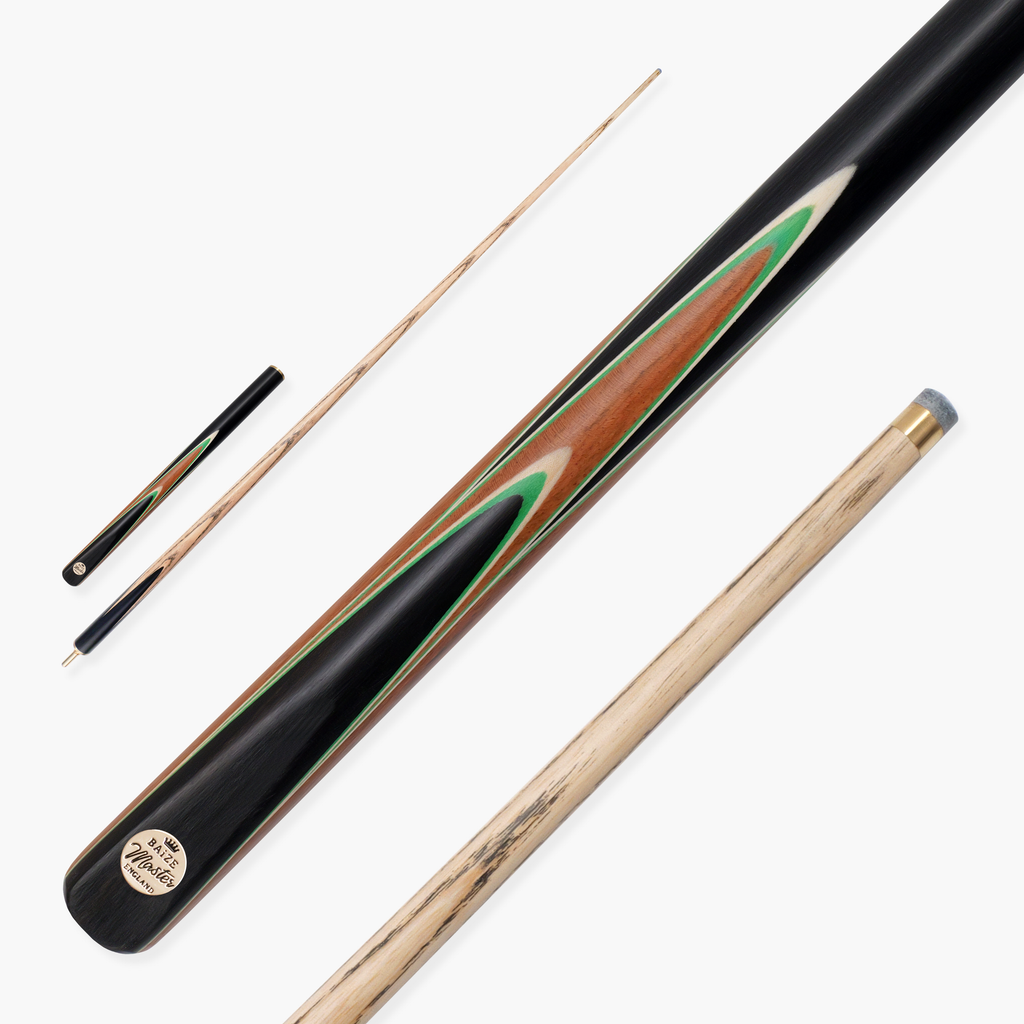 Baize Master Gold Series Green Flash 57-inch 3/4 pool cue