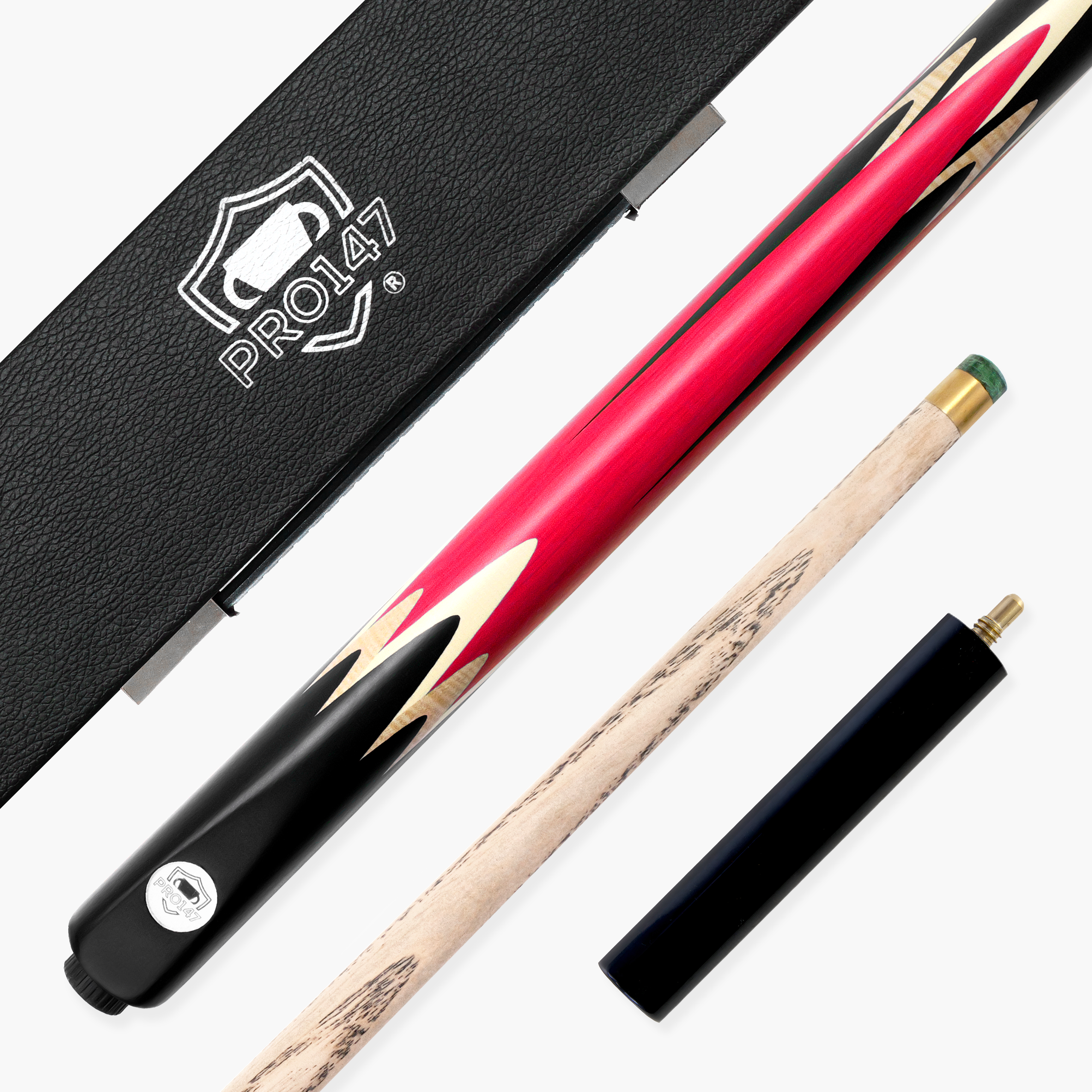 PRO147 Lancet 3/4 cue and case set