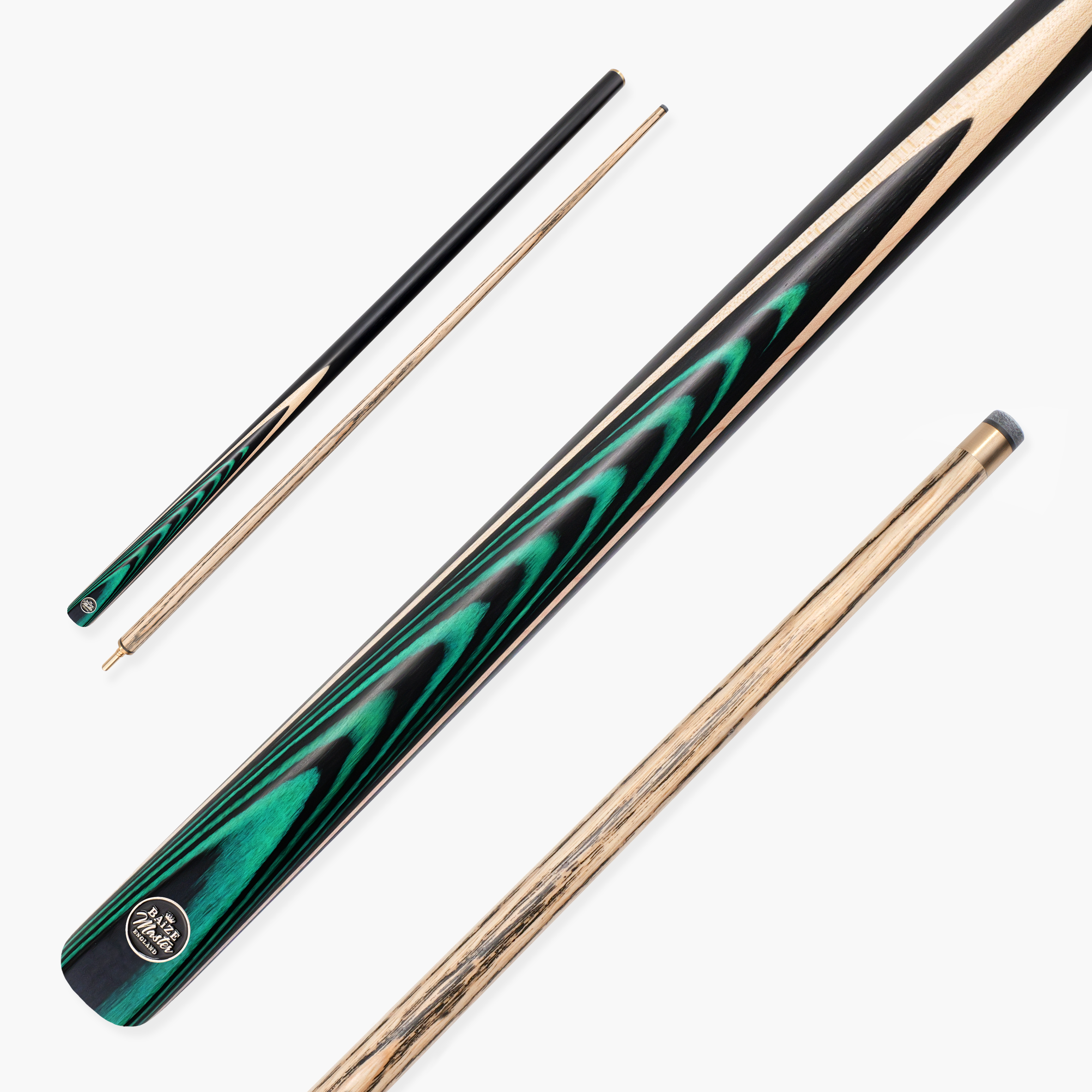 Baize Master Blackline Classic 2-piece pool cue Cue + Case
