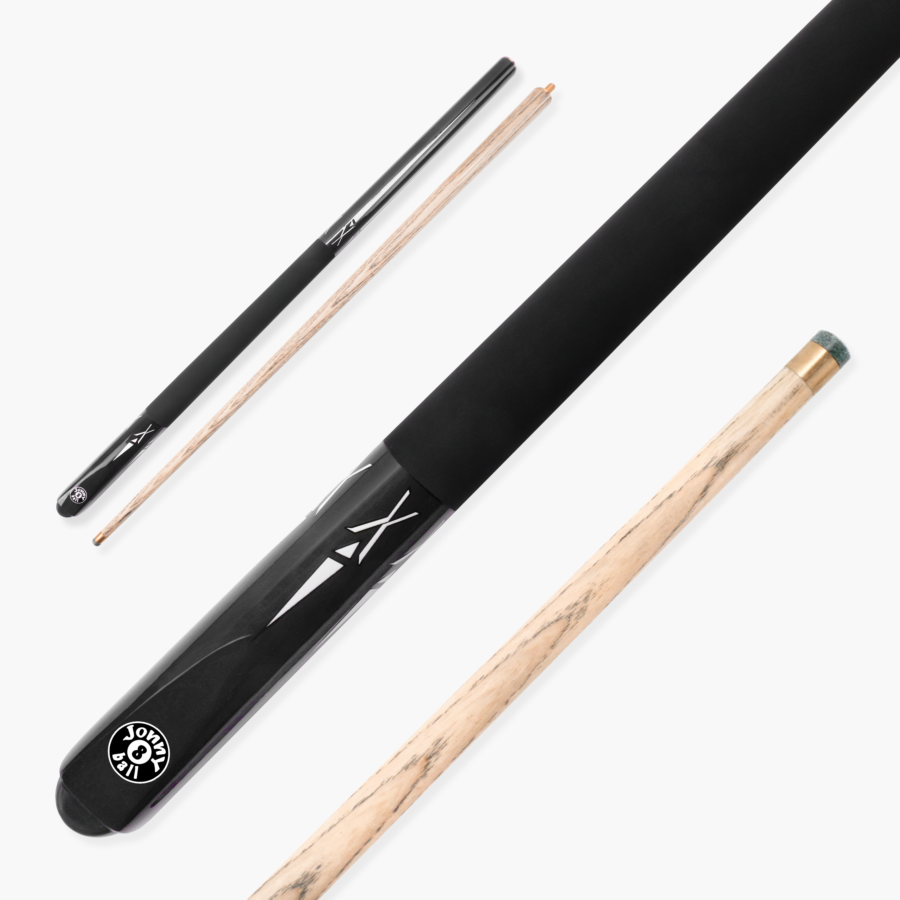 Jonny 8 Ball Black Torpedo 48-inch junior cue
