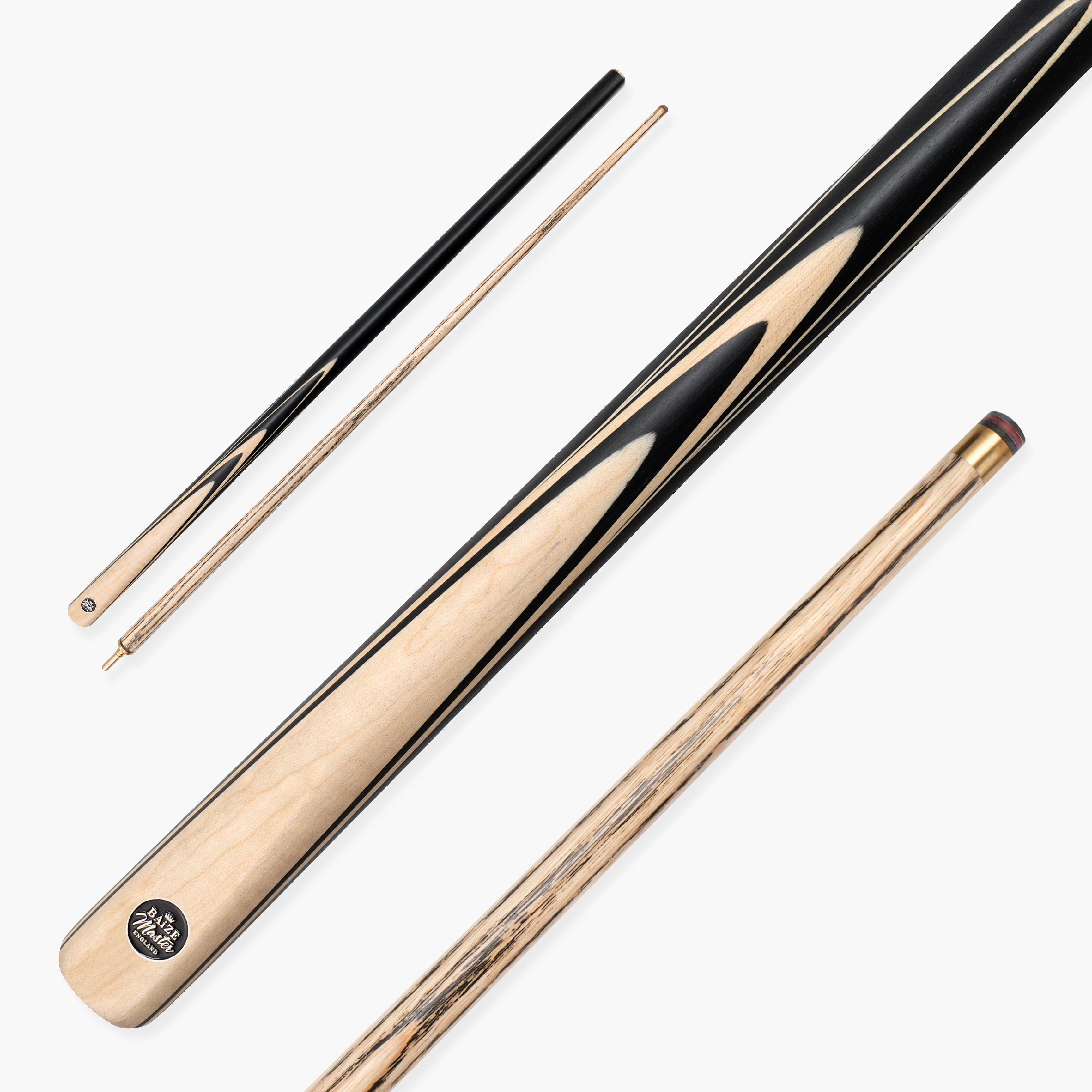 Baize Master Blackline Elite 2-piece snooker cue Cue + Case