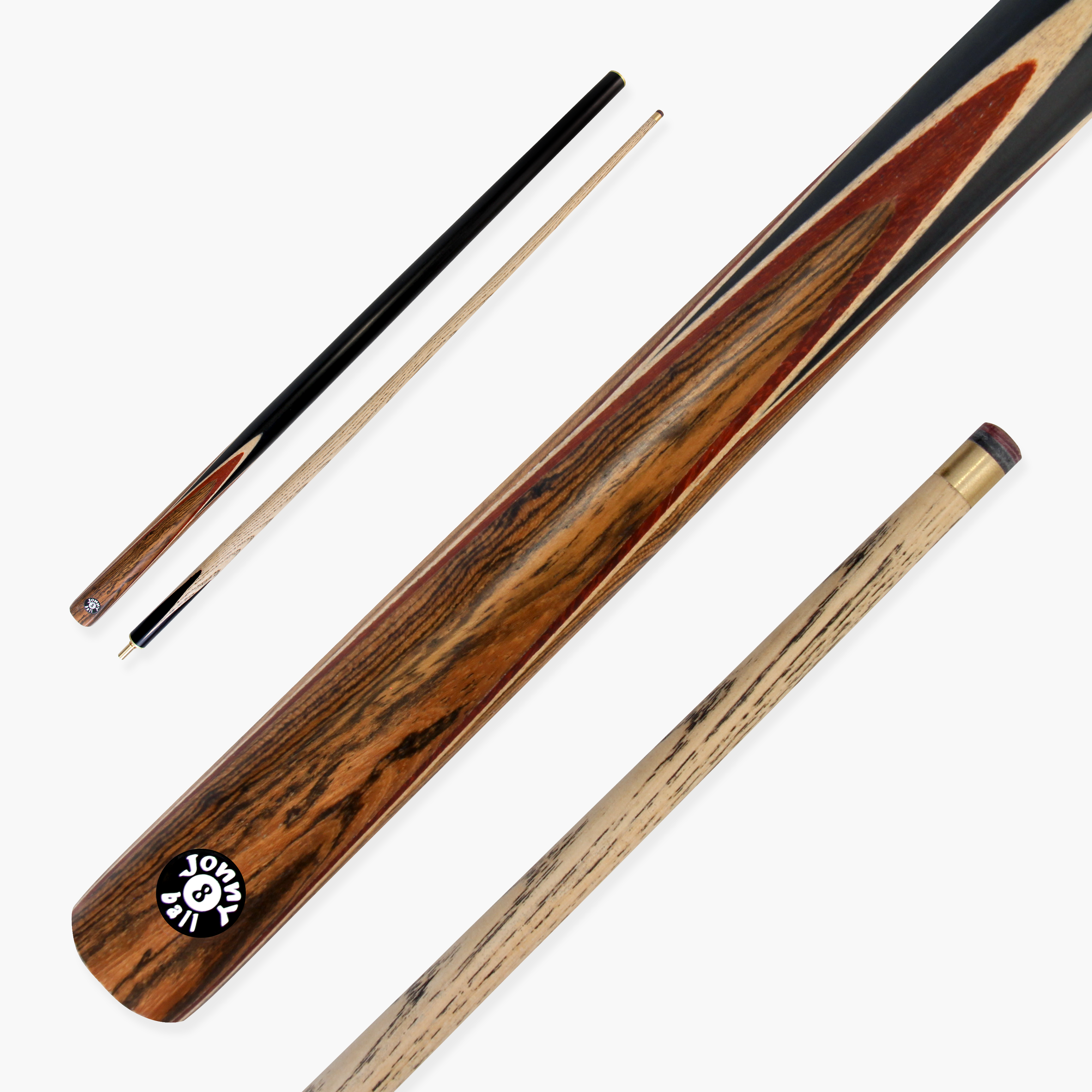 Jonny 8 Ball Needle 57-inch 2-piece pool cue Cue + Case