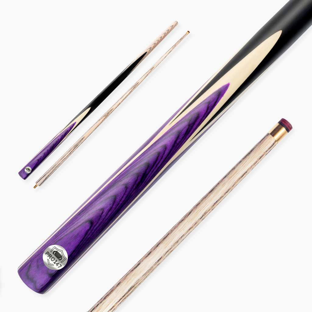PRO147 Windsor 57 Inch 2 Piece Ash Snooker and Pool Cue with 9.5mm Tip
