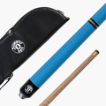 Jonny 8 Ball Neon Blue Triad 48-inch cue and soft case