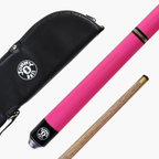 Jonny 8 Ball Pink Triad 48-inch cue and soft case